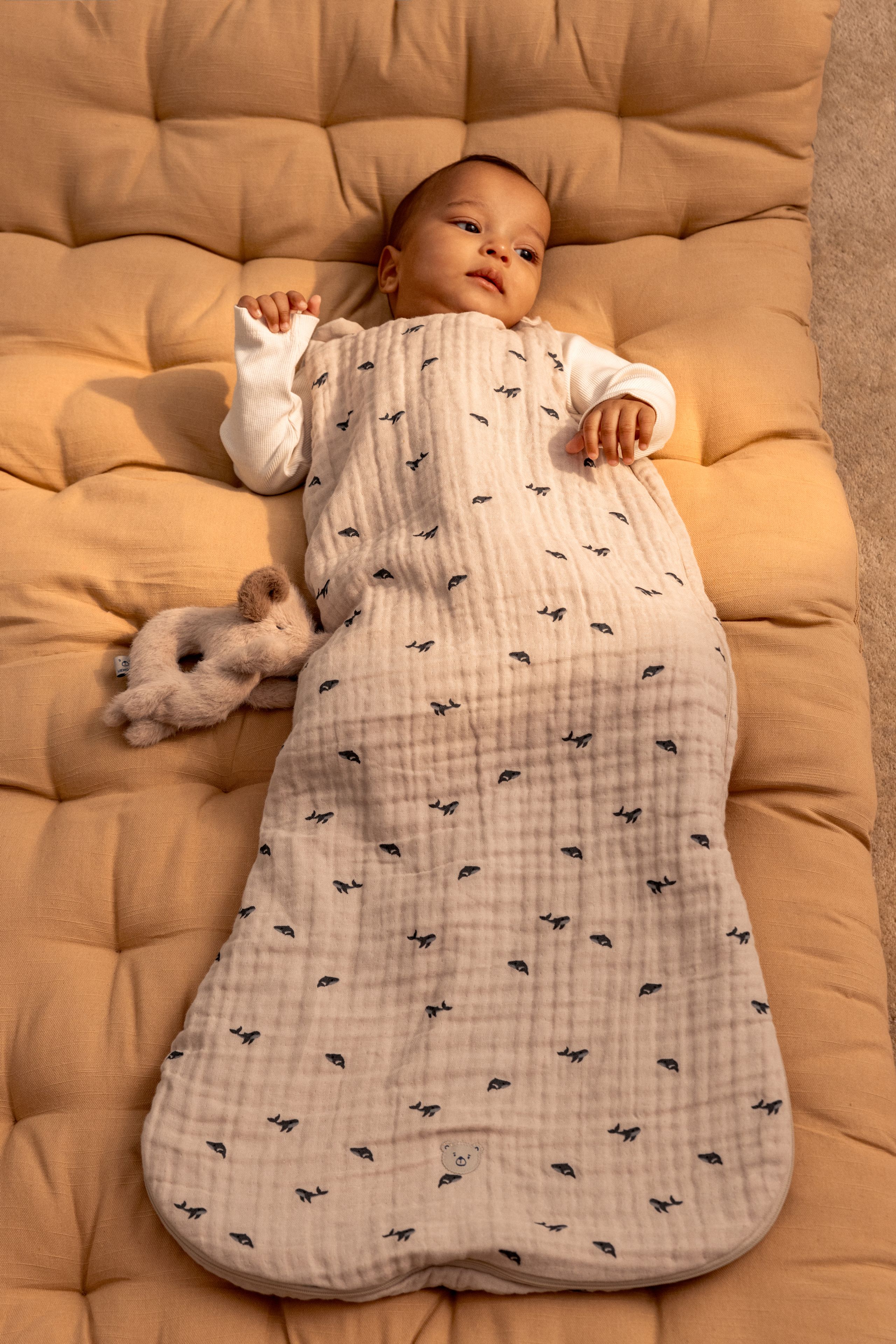 LIEWOOD - Rattle - Romain Rangle - Baby Elephant - Mist