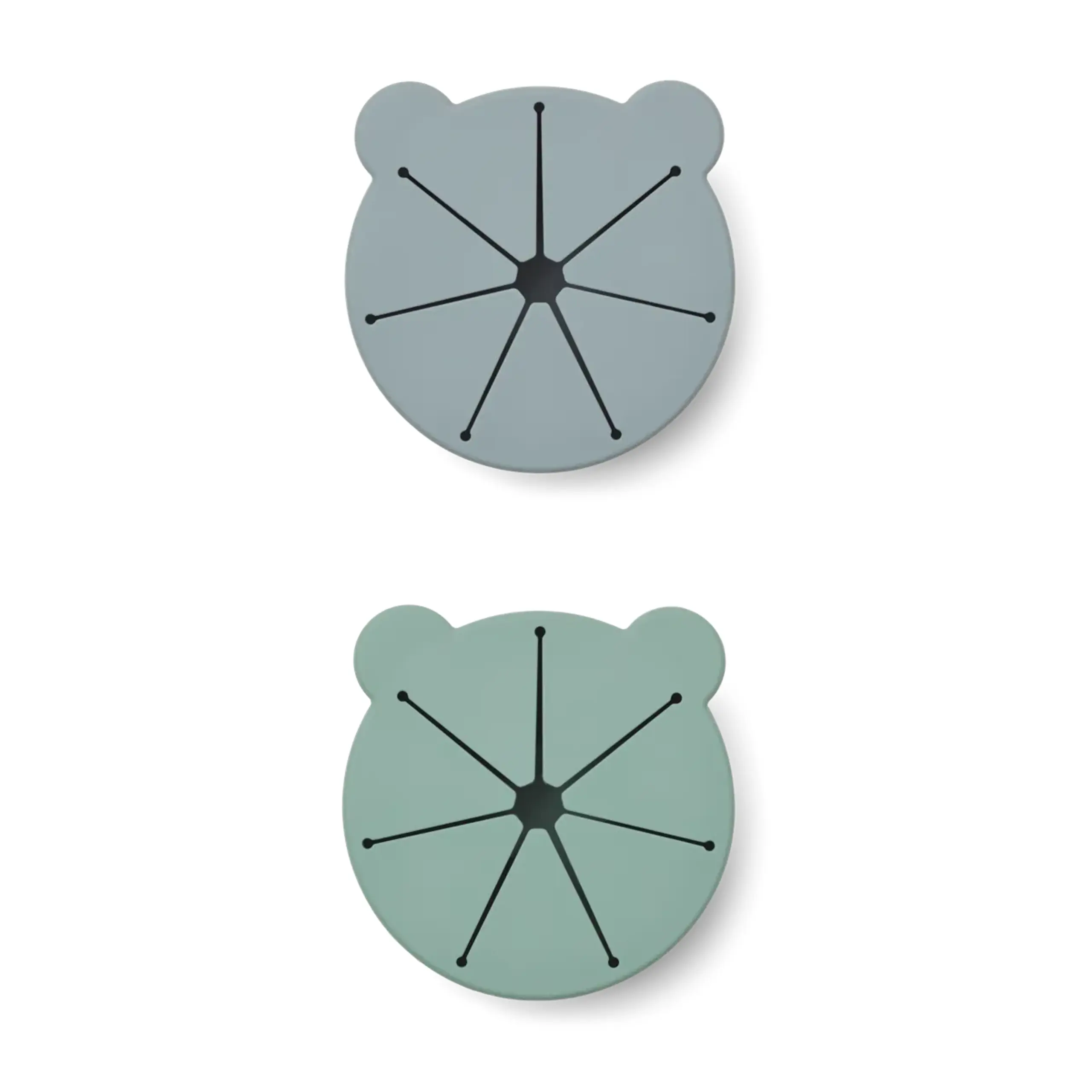 LIEWOOD - Taça de aperitivos - Kelly Snack Cup 2-Pack - 6948 Blue Fog/Peppermint