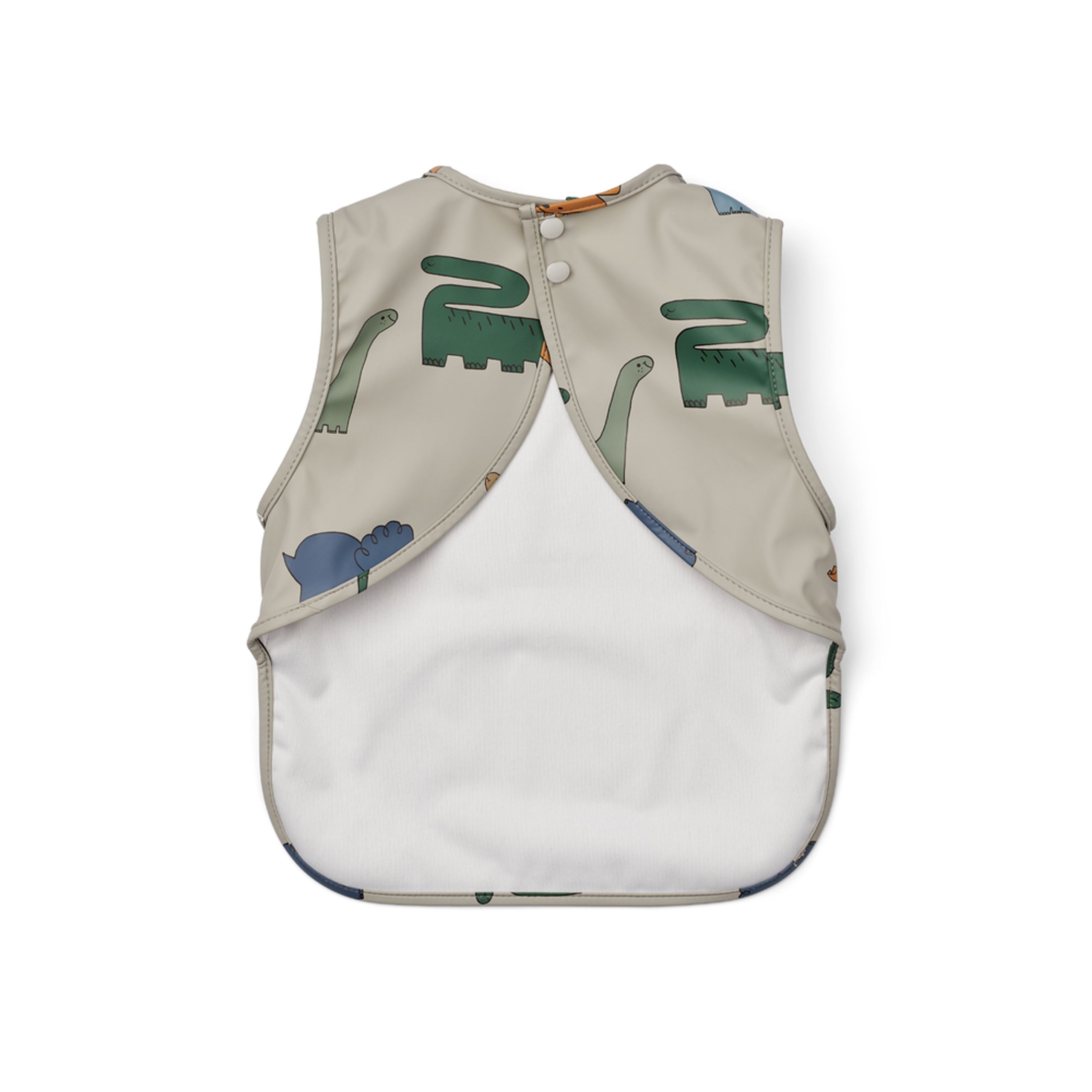 LIEWOOD - Dining apron - Bria Bib - Dinosaurs / Mist