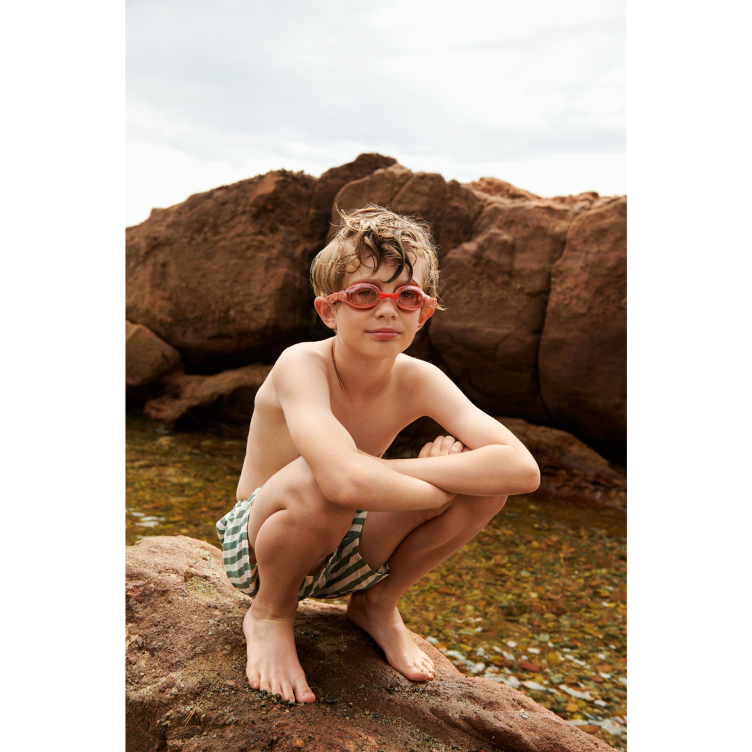 LIEWOOD - Swimming goggles - Titas Goggles - Tuscany rose / Apple blossom