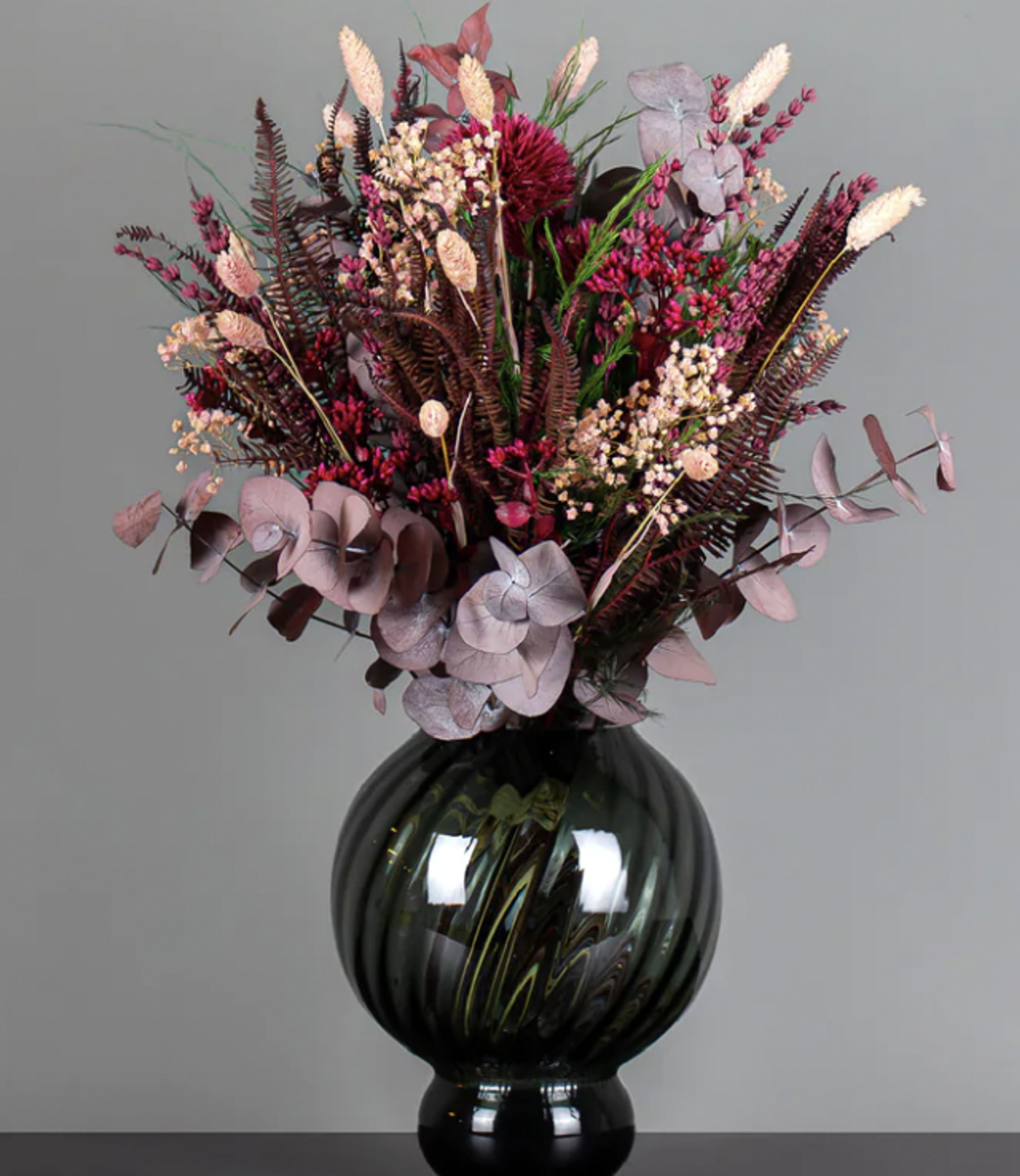 Living Flowers - Torkade blommor - Färska torkade blommor - Pink enchantment