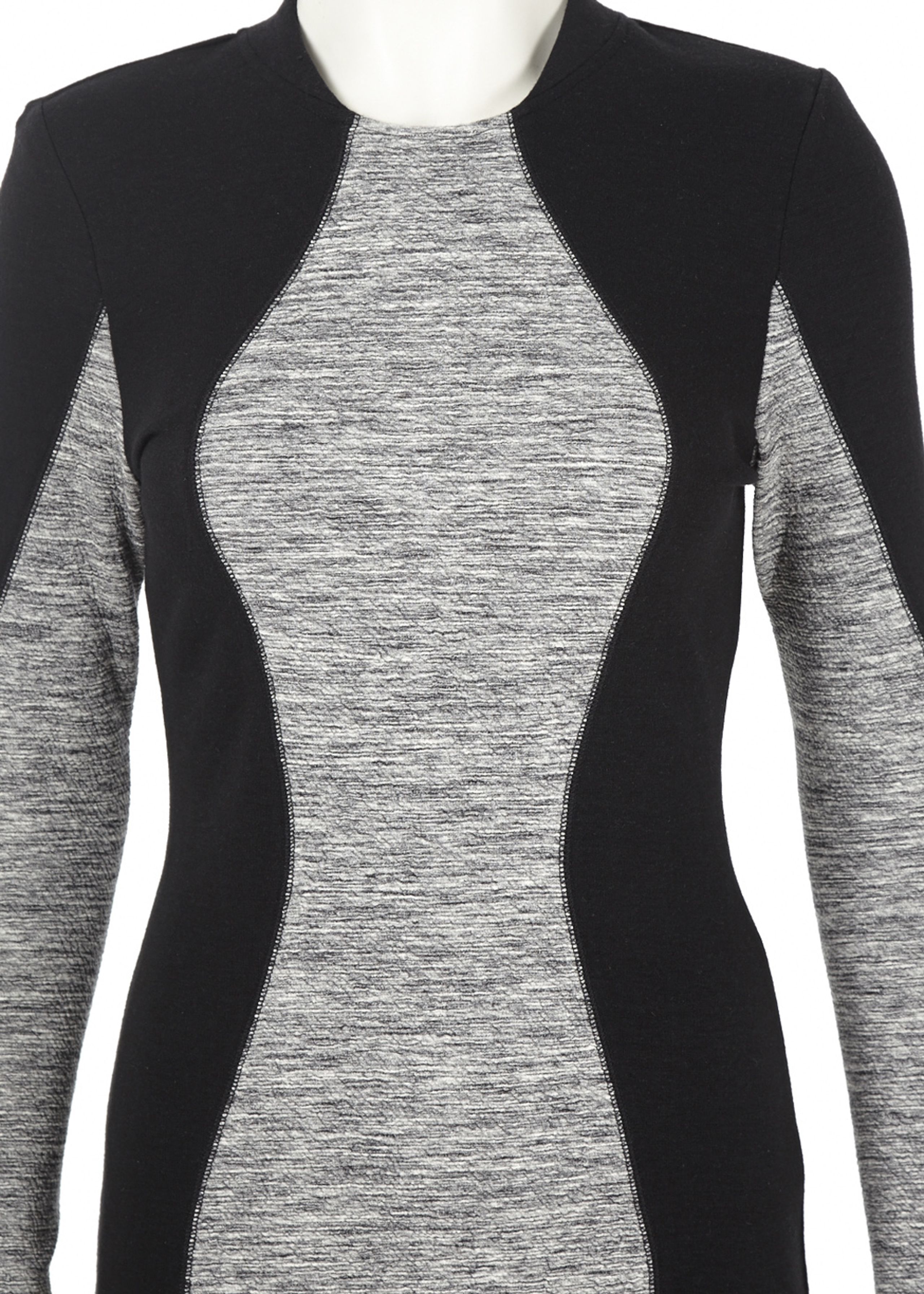 By Malene Birger - Dress - Locky - Black/Grey Melange