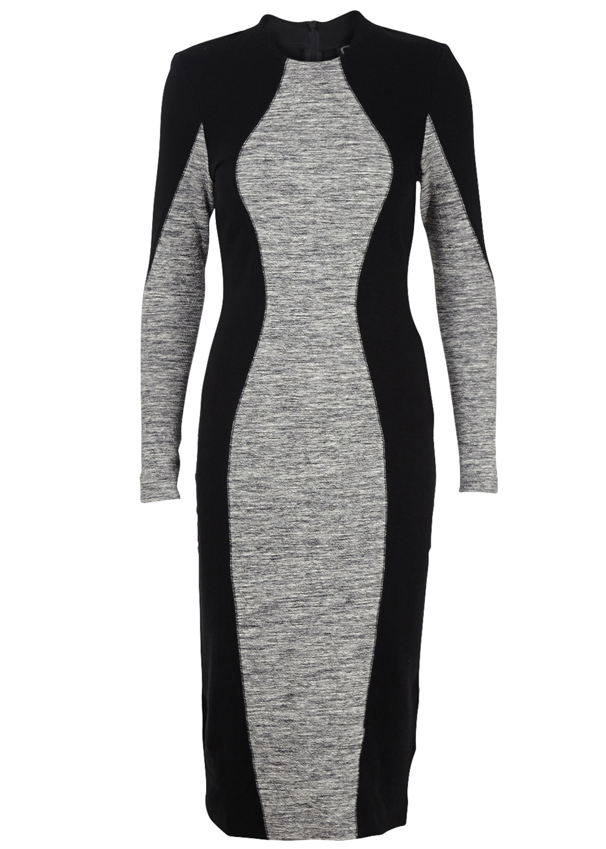 By Malene Birger - Dress - Locky - Black/Grey Melange