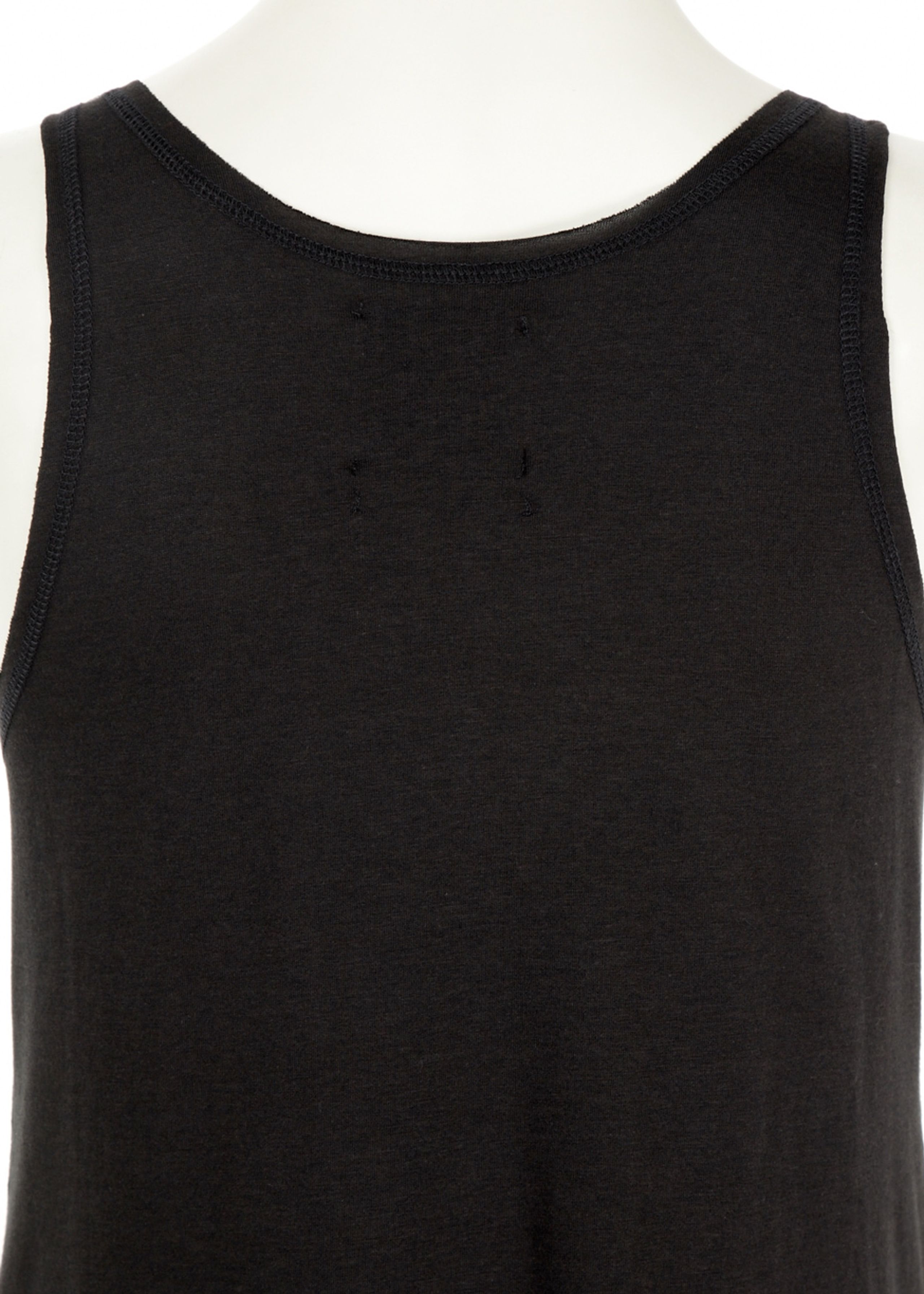 Zoe Karssen - Top - Loose Tank Top Bat - Pirate Black
