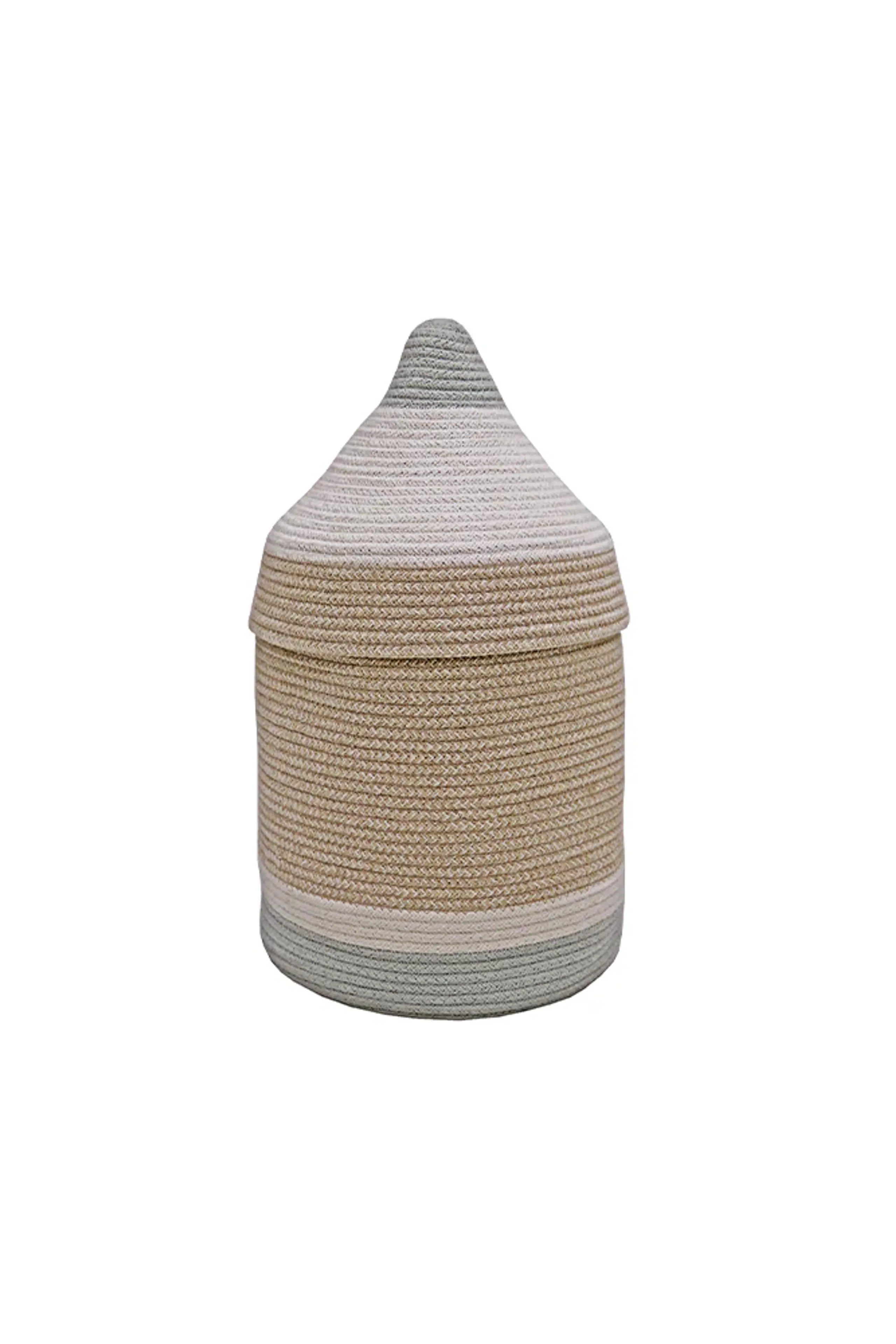 Lorena Canals - Children's pencil case - Basket Pencil, Soft - Blue Sage