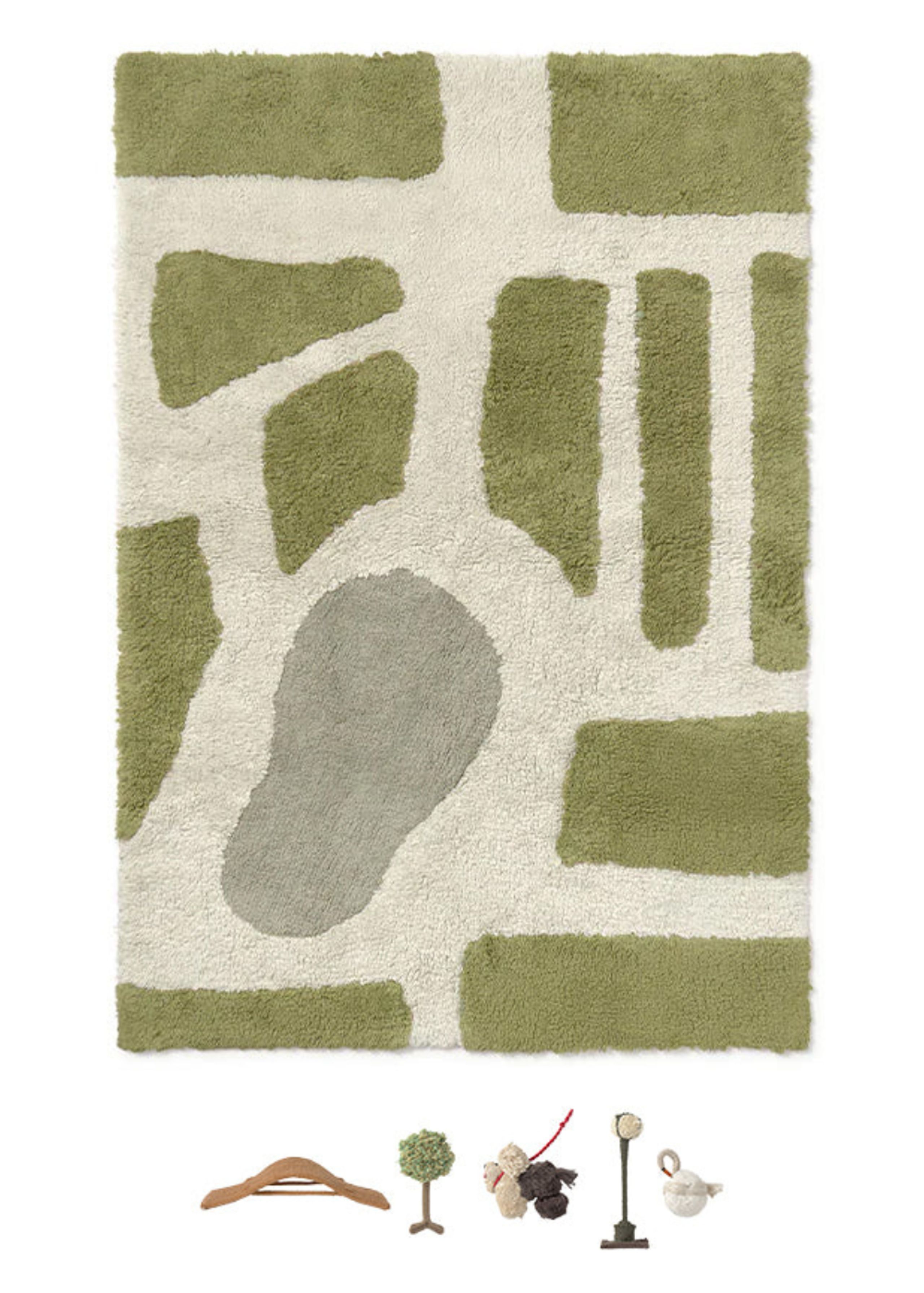 Lorena Canals - Children's carpet - Washable Play Rug Hyde Park  - Hyde Park