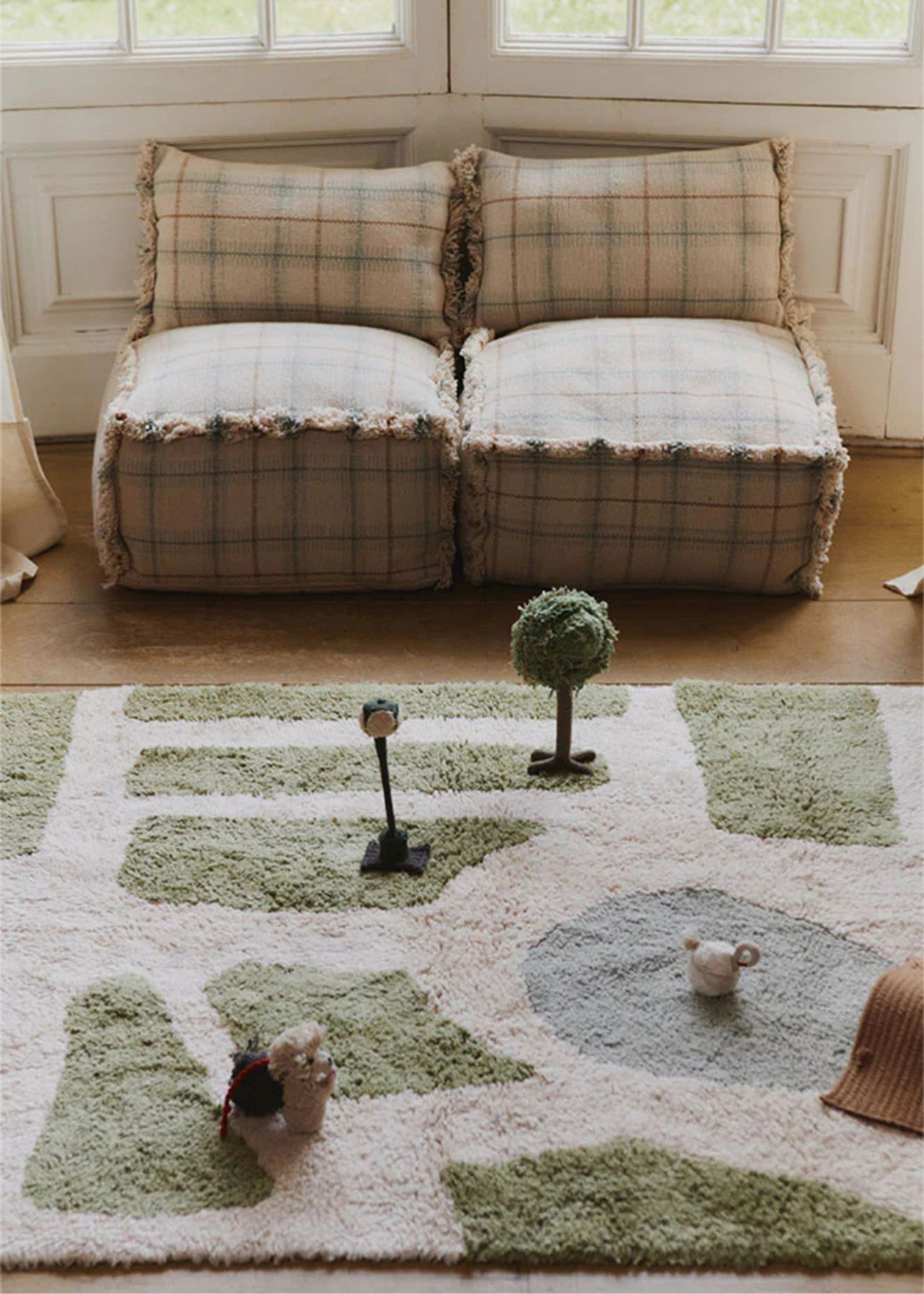 Lorena Canals - Children's carpet - Washable Play Rug Hyde Park  - Hyde Park