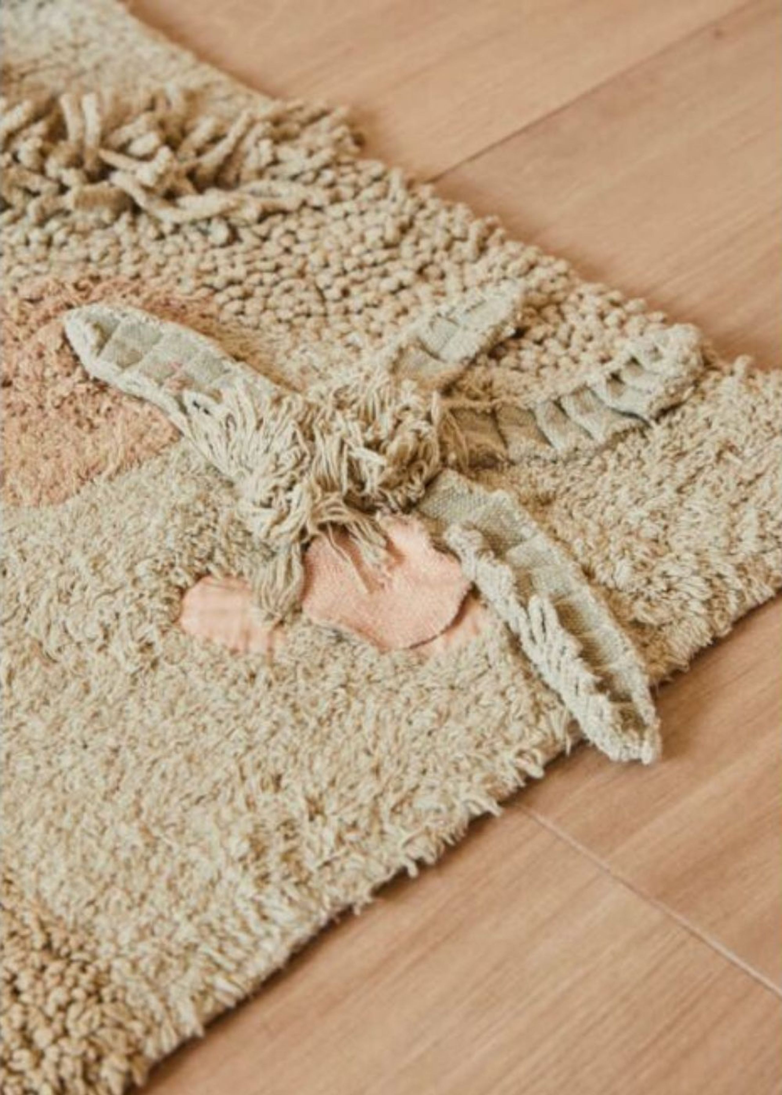 Lorena Canals - Kinderteppich - Washable Play Rug Mushroom Forest - Olive, Rose,, Chestnut, Golden, Natural