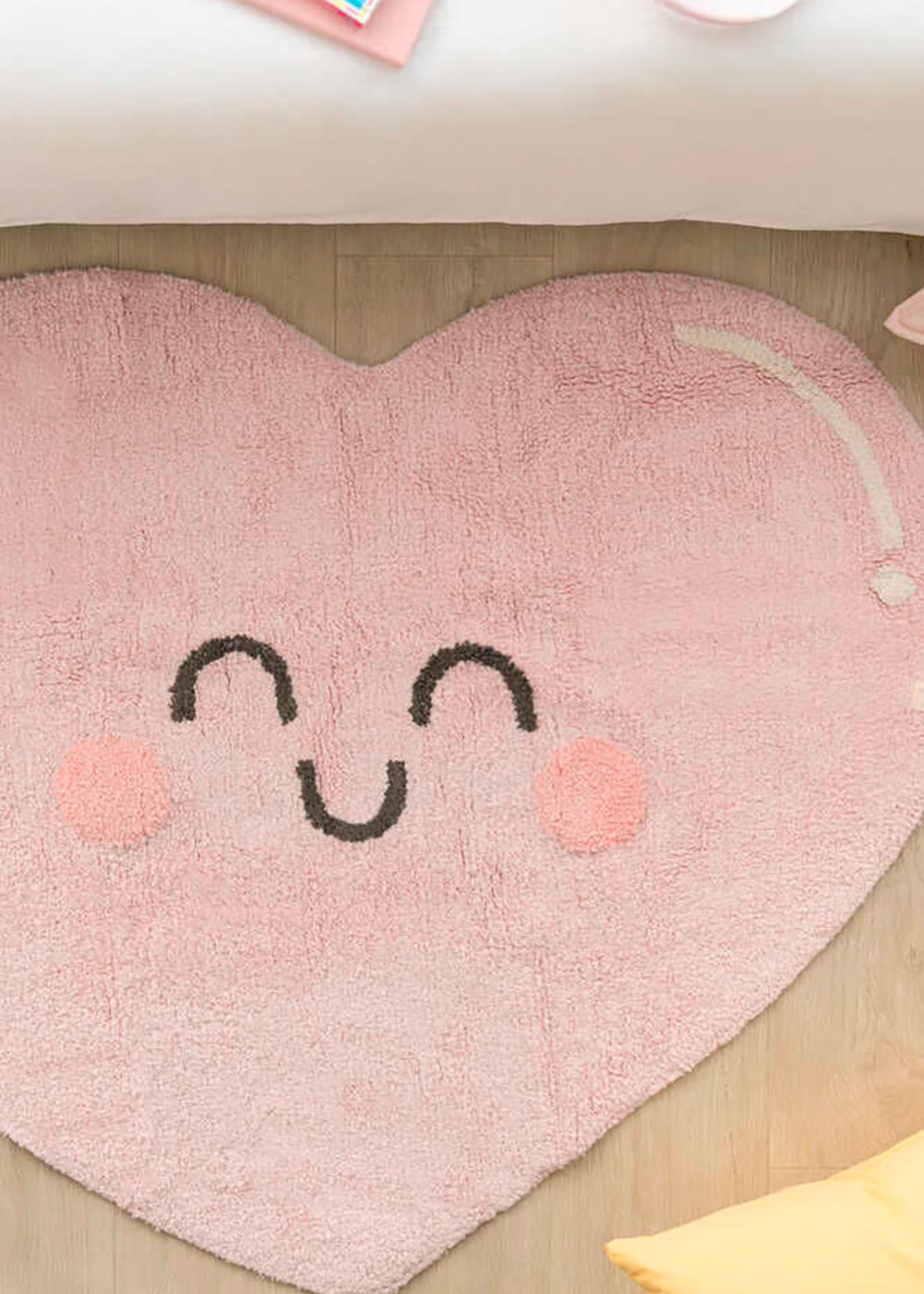 Lorena Canals - Kinderteppich - Washable Rug Happy Heart - Happy Heart