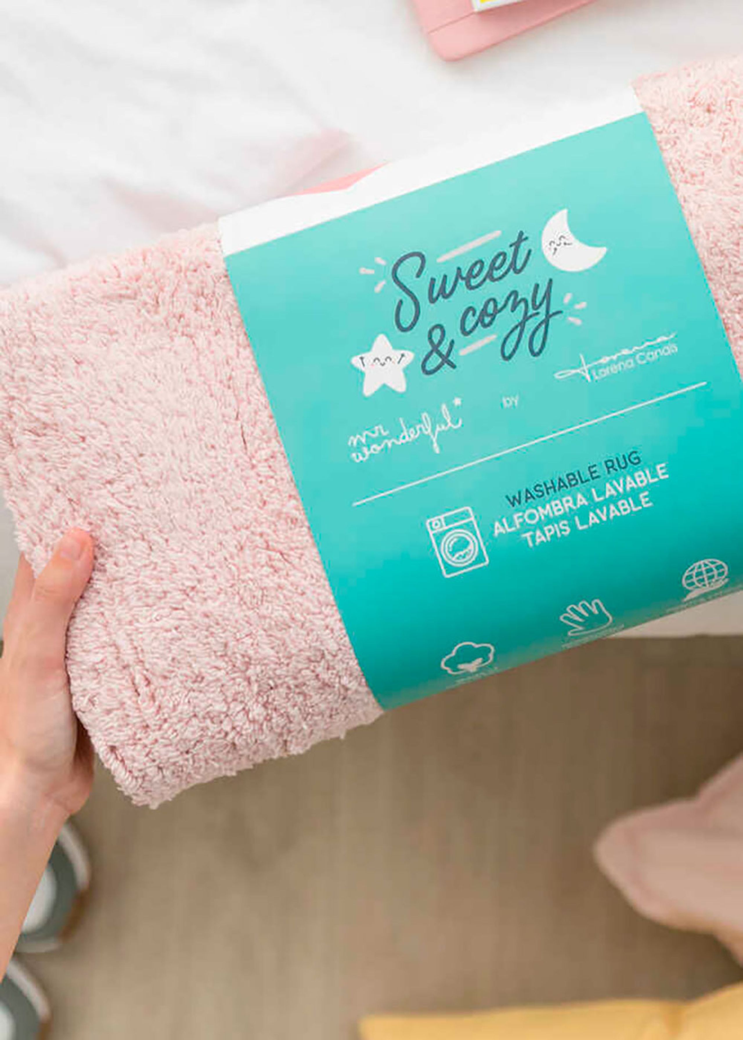 Lorena Canals - Kinderteppich - Washable Rug Happy Heart - Happy Heart