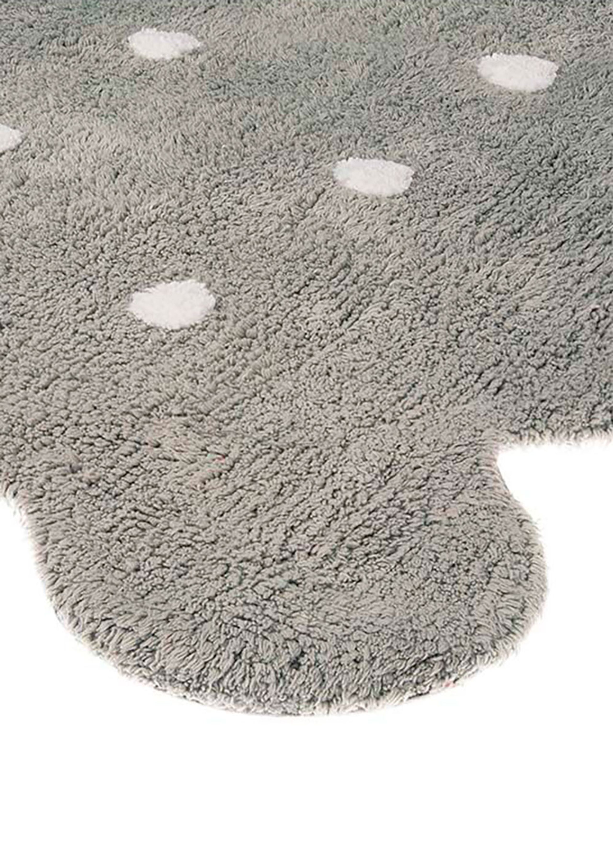 Lorena Canals - Children's carpet - Washable Rug Biscuit - Grey