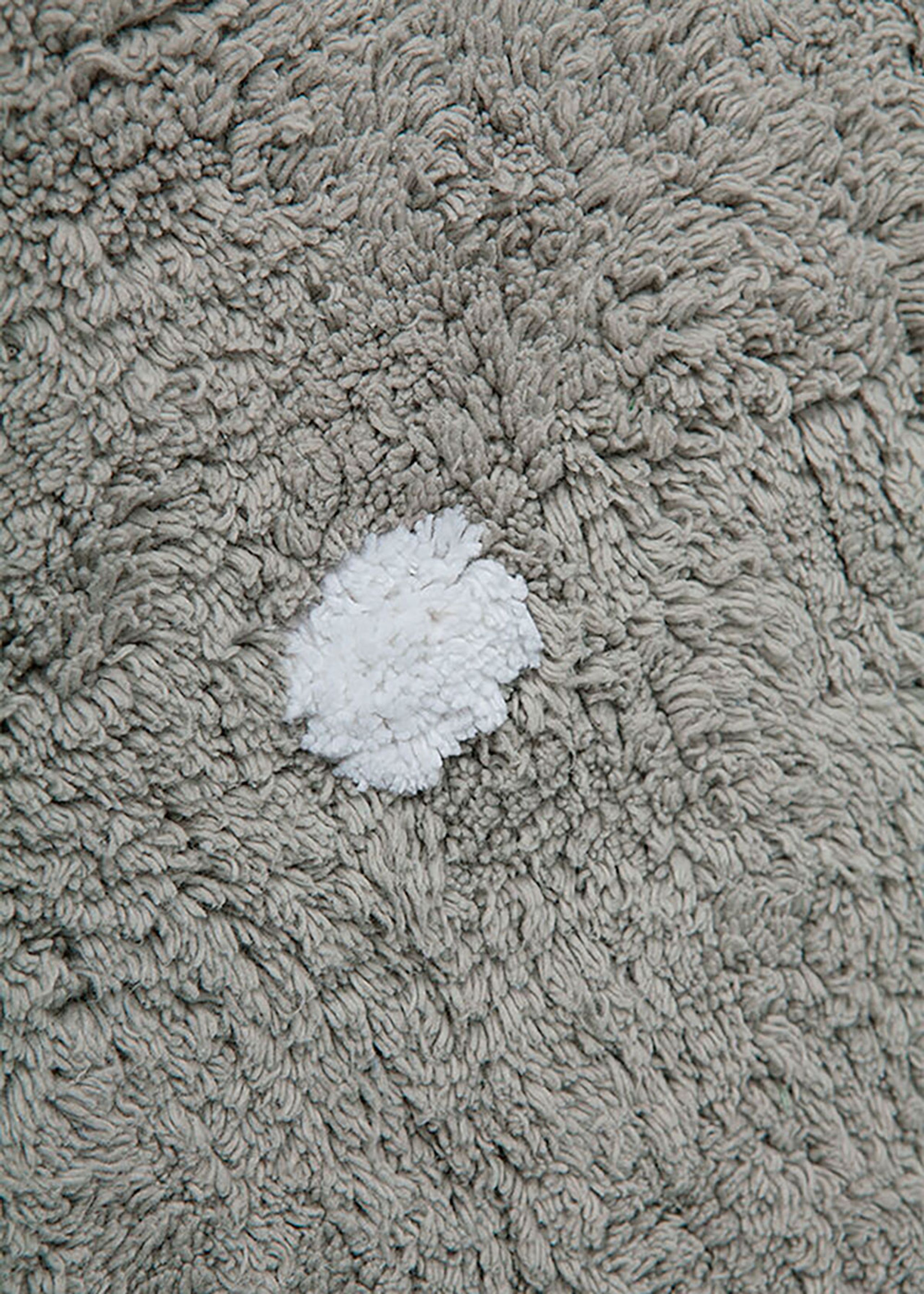 Lorena Canals - Children's carpet - Washable Rug Biscuit - Grey