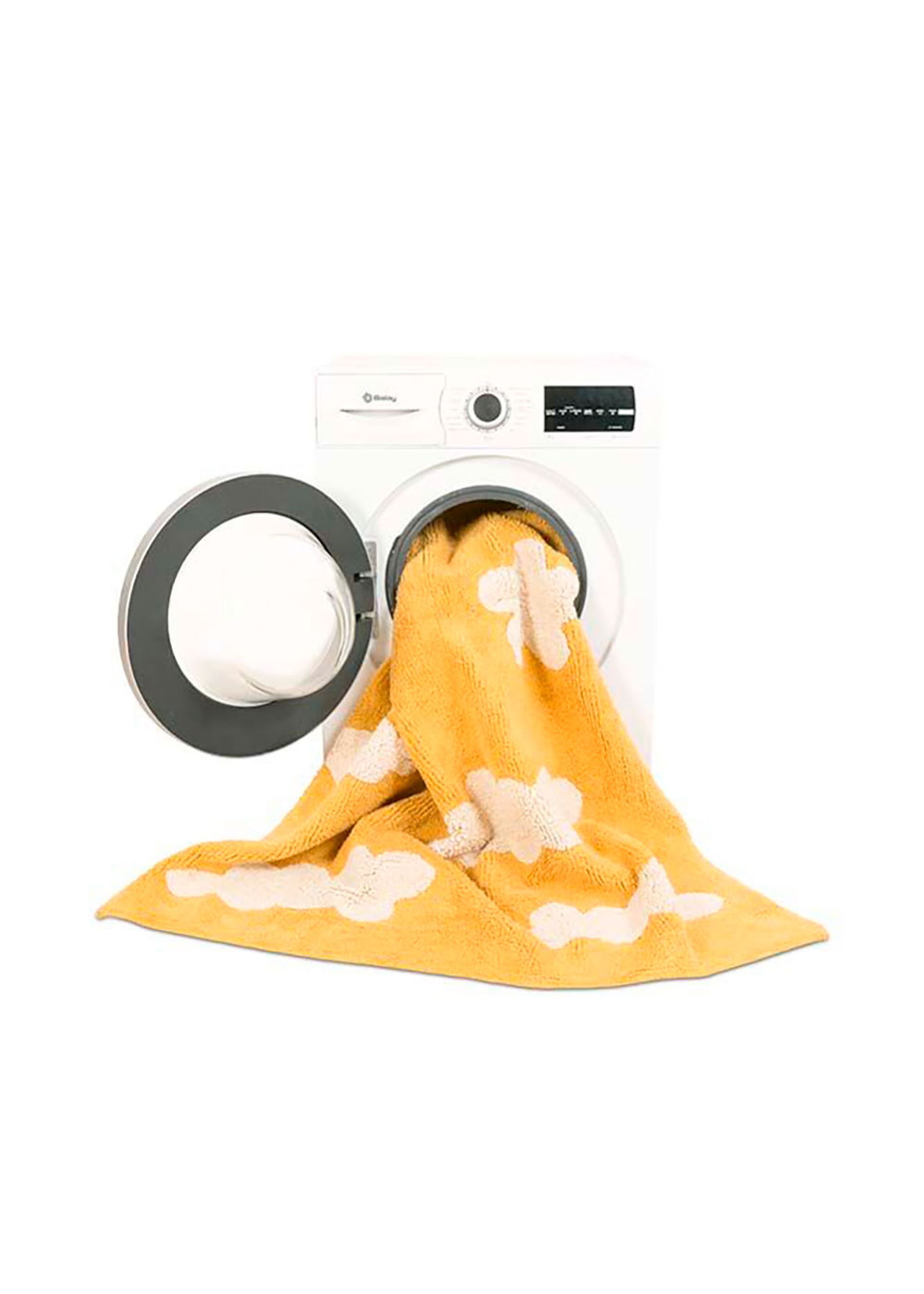 Lorena Canals - Kinderteppich - Washable Rug Clouds - Mustard