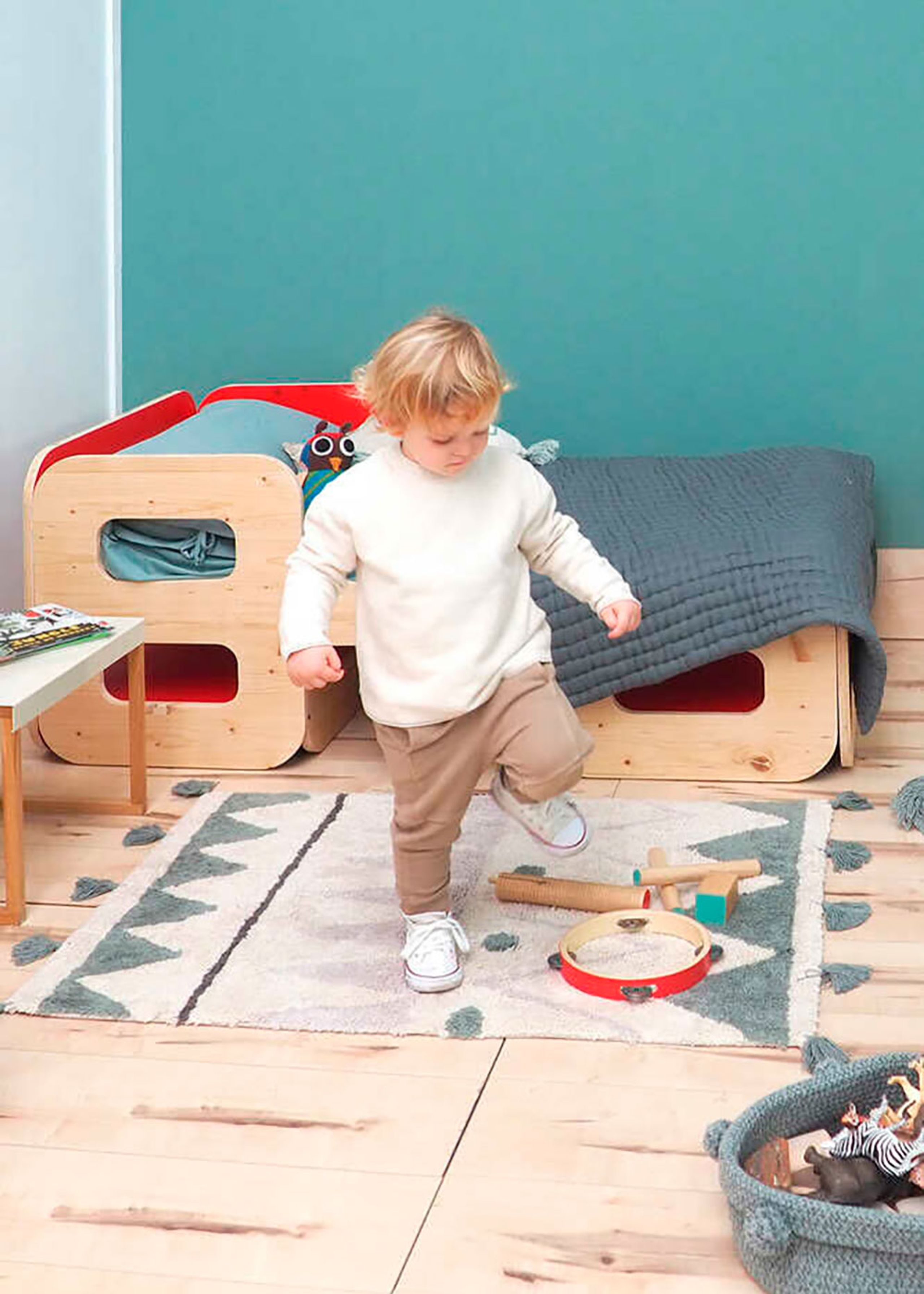 Lorena Canals - Tapis pour enfants - Washable Rug Mini Azteca - Azteca