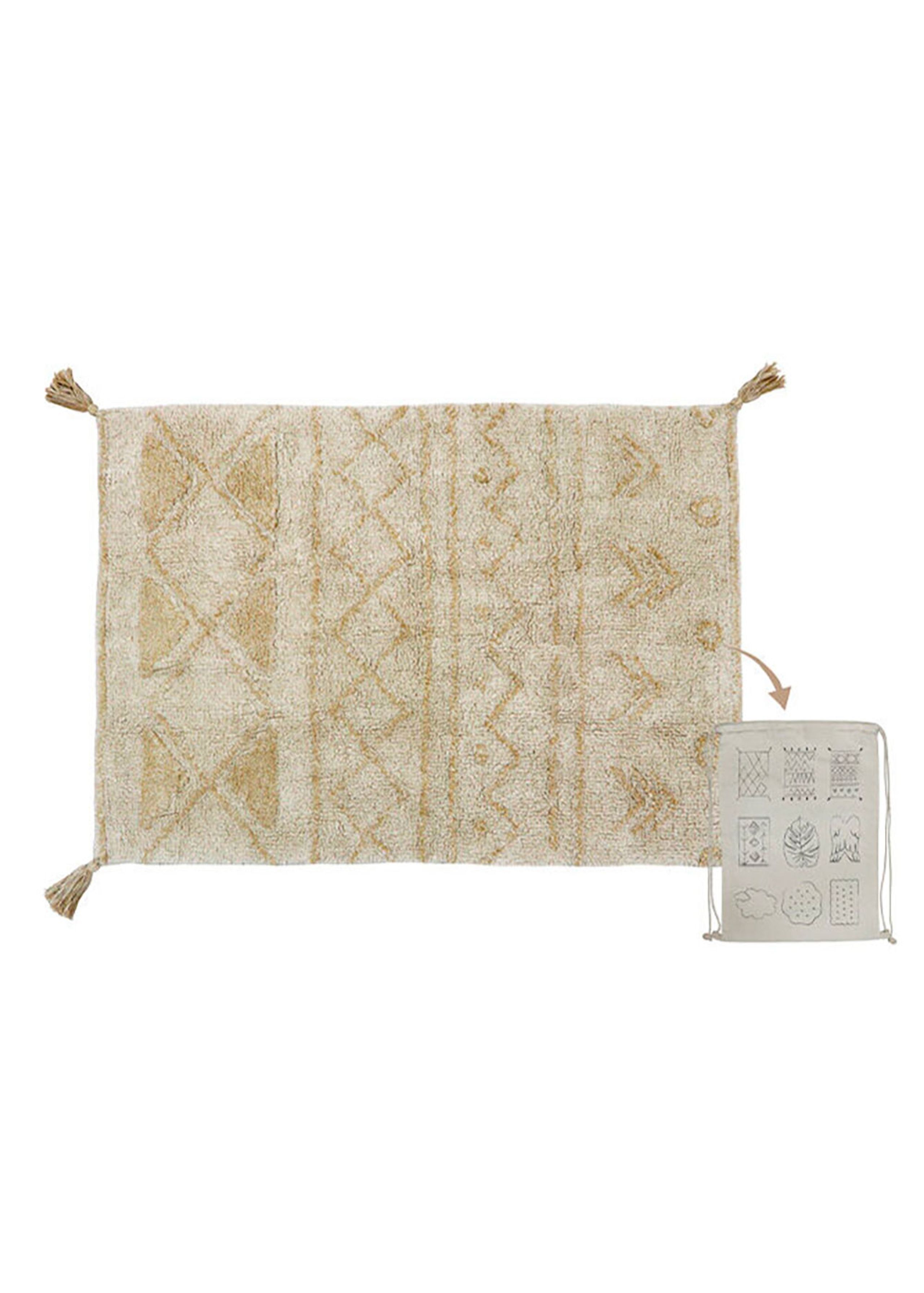 Lorena Canals - Alfombra infantil - Washable Rug Mini Tribu - Tribu