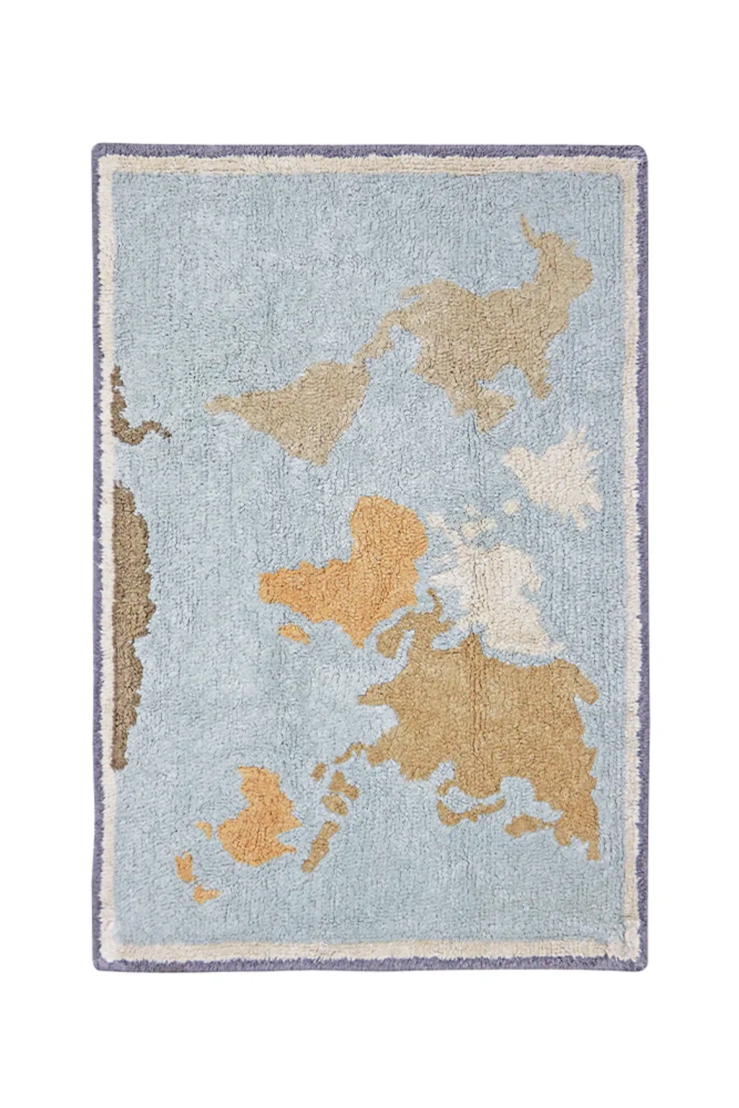 Lorena Canals - Kinderteppich - Washable Rug Mini Worldmap - Multi