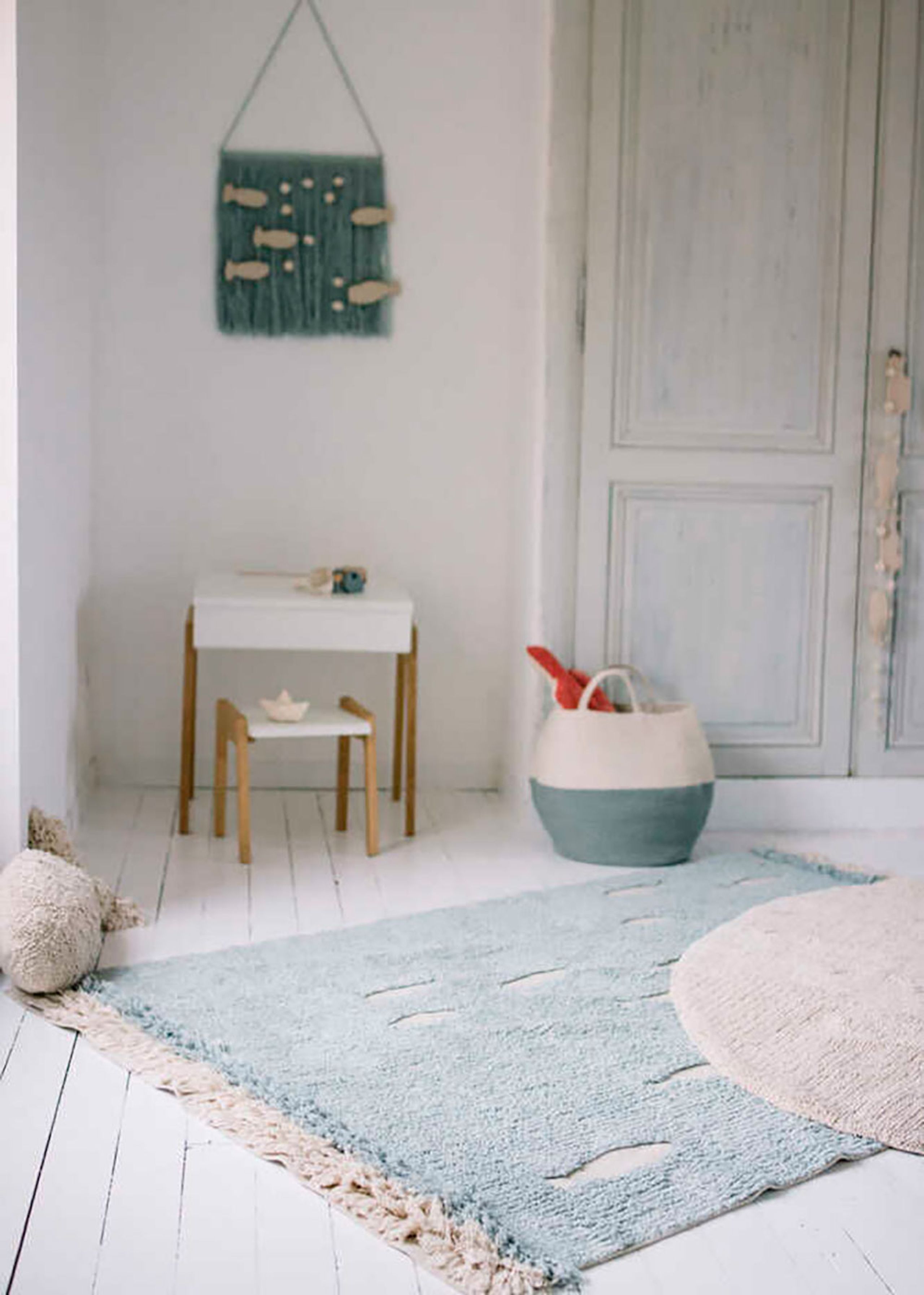 Lorena Canals - Børnegulvtæppe - Washable Rug Ocean Shore - Ocean Shore