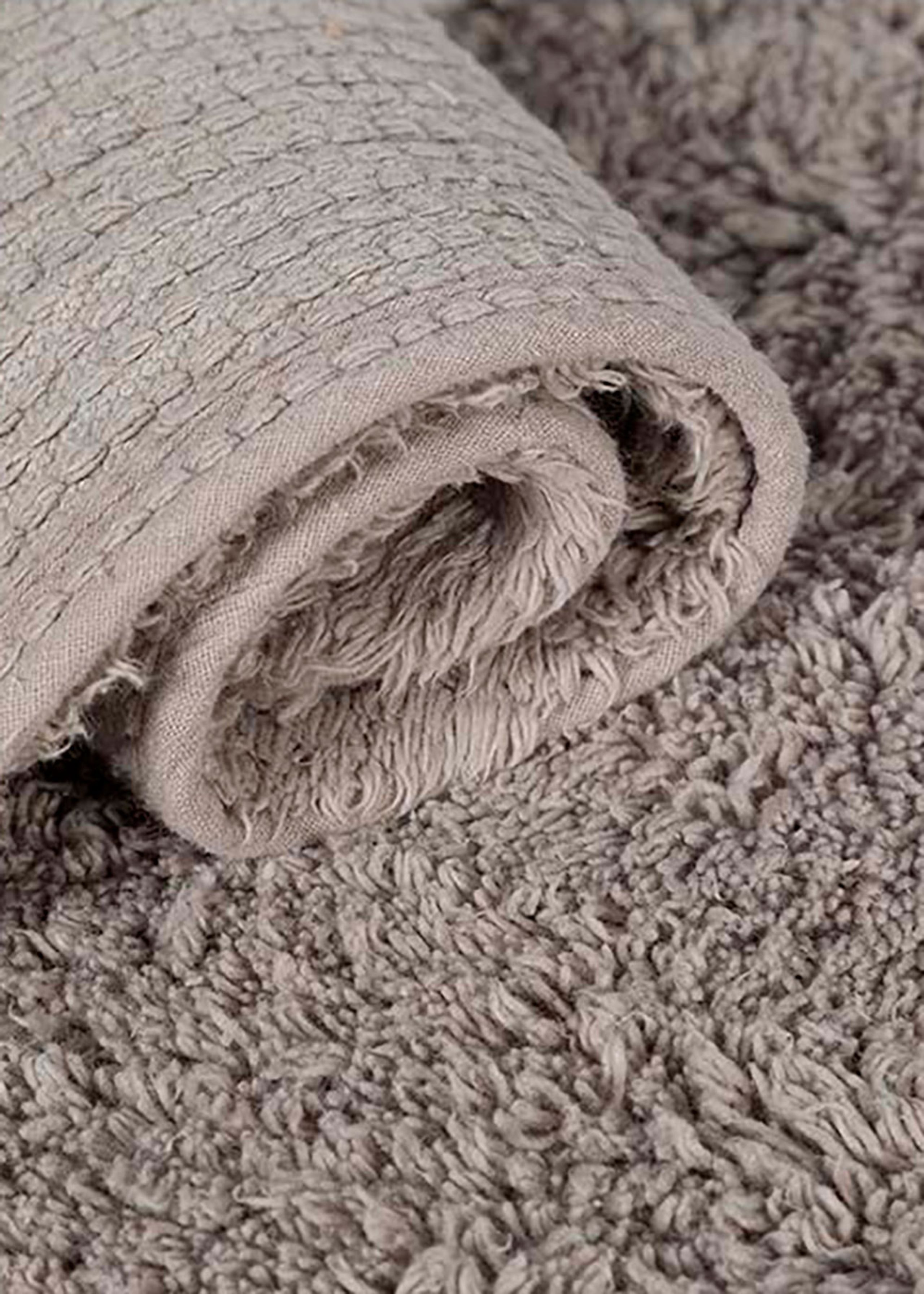 Lorena Canals - Children's carpet - Washable Rug Polka Dots - Grey / White