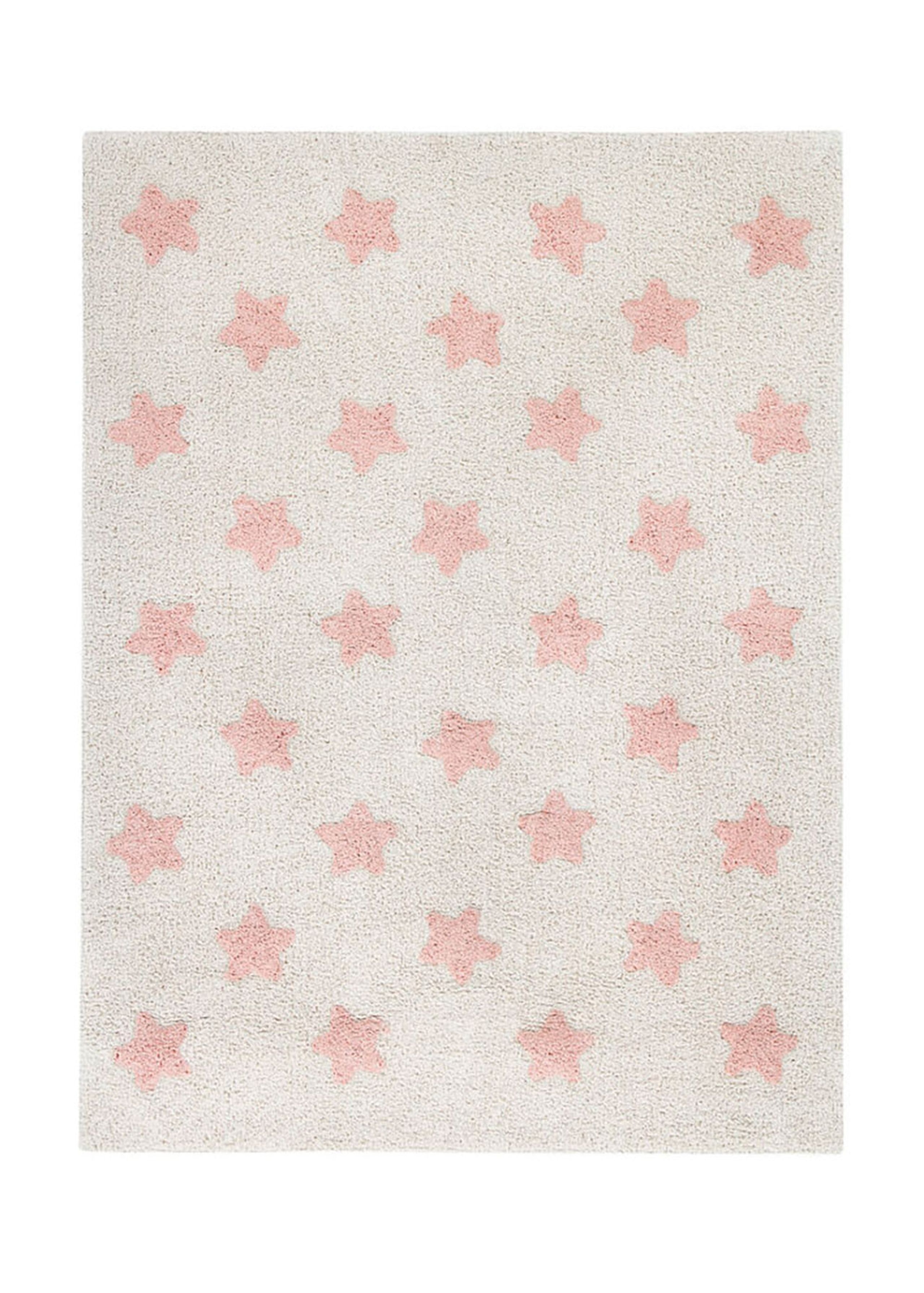 Lorena Canals - Dětský koberec - Washable Rug Stars - Natural / Vintage Nude