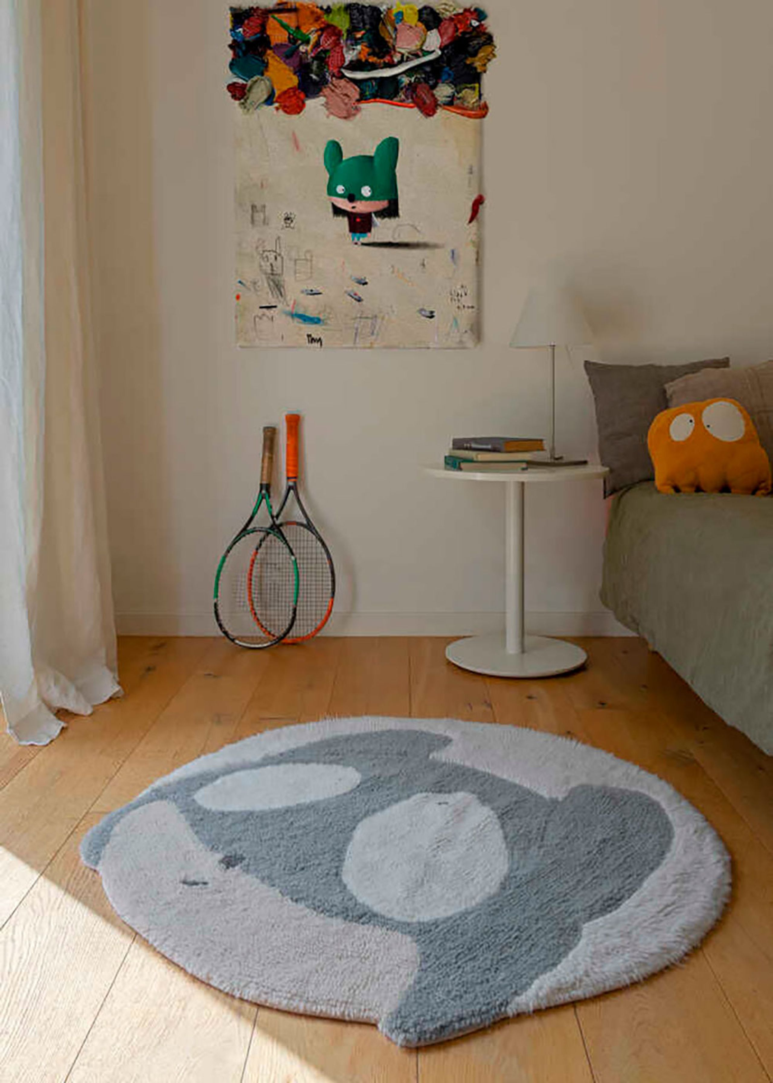 Lorena Canals - Dywan dla dzieci - Woolable Rug - Edgar Plans - Astromouse
