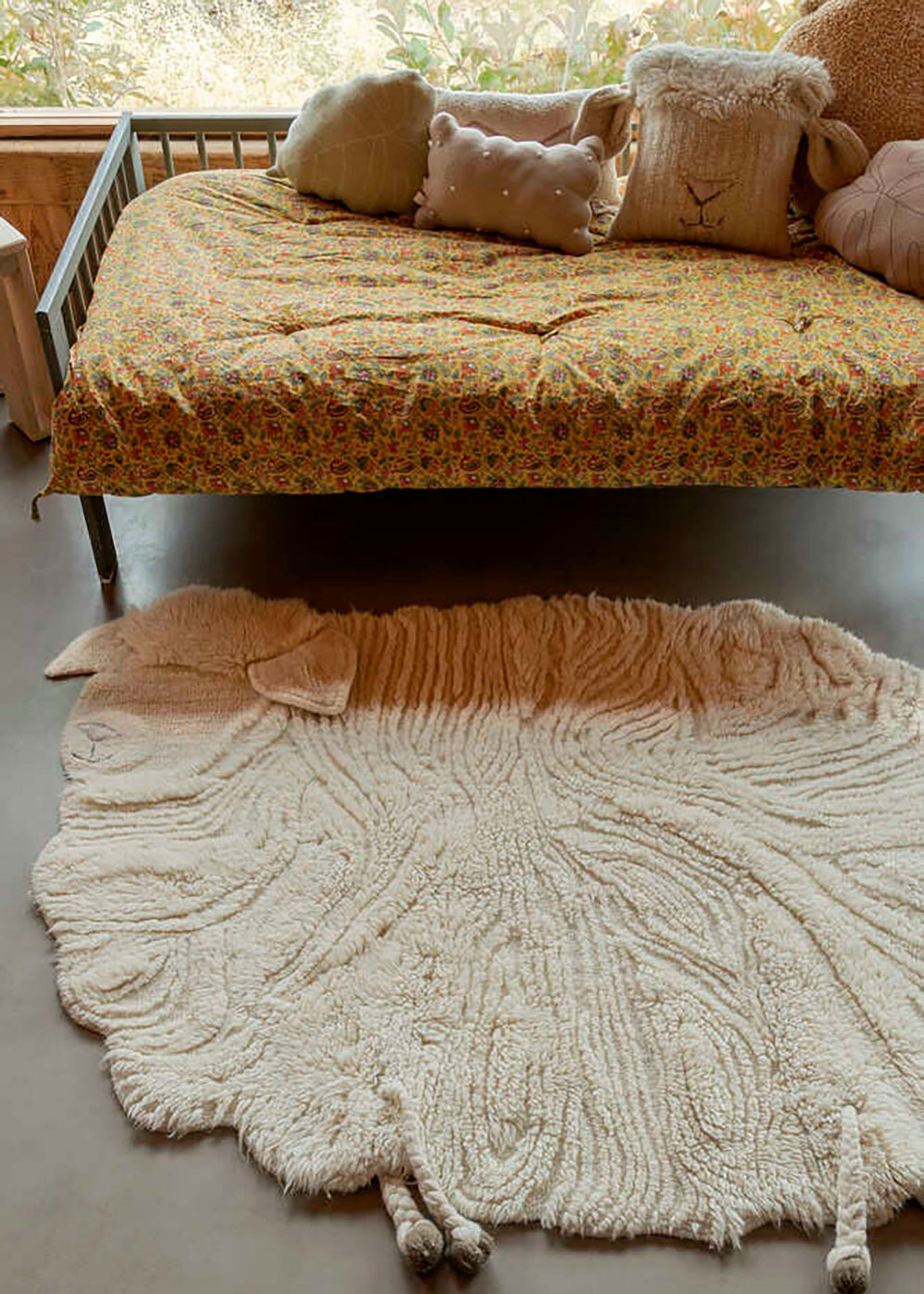 Lorena Canals - Kindertapijt - Woolable Rug Pink Nose Sheep - Pink Nose Sheep