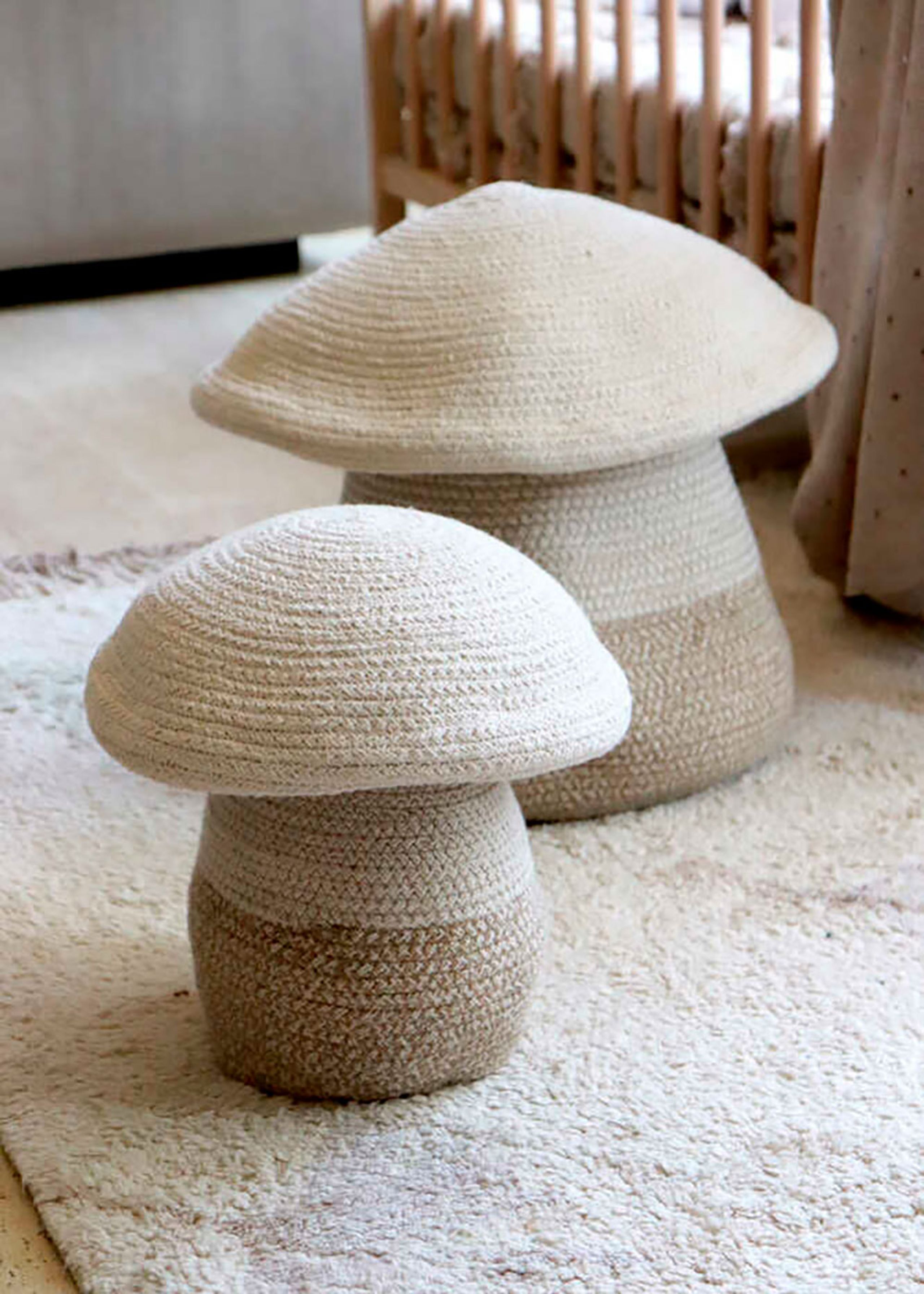 Lorena Canals - Aufbewahrungsbox für Kinder - Basket Mama Mushroom - Mama Mushroom