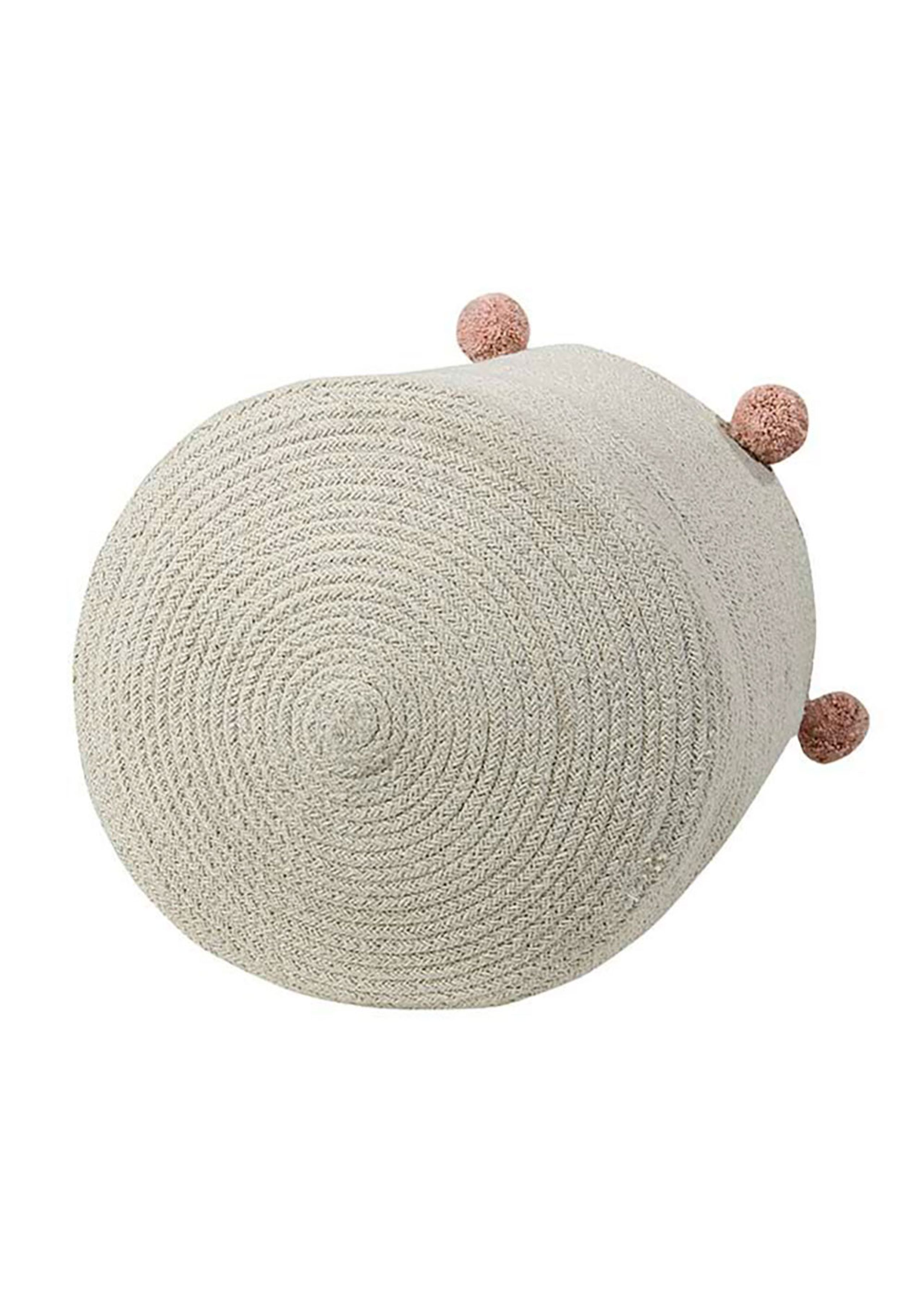 Lorena Canals - Child storage box - Basket Bubbly Natural - Nude