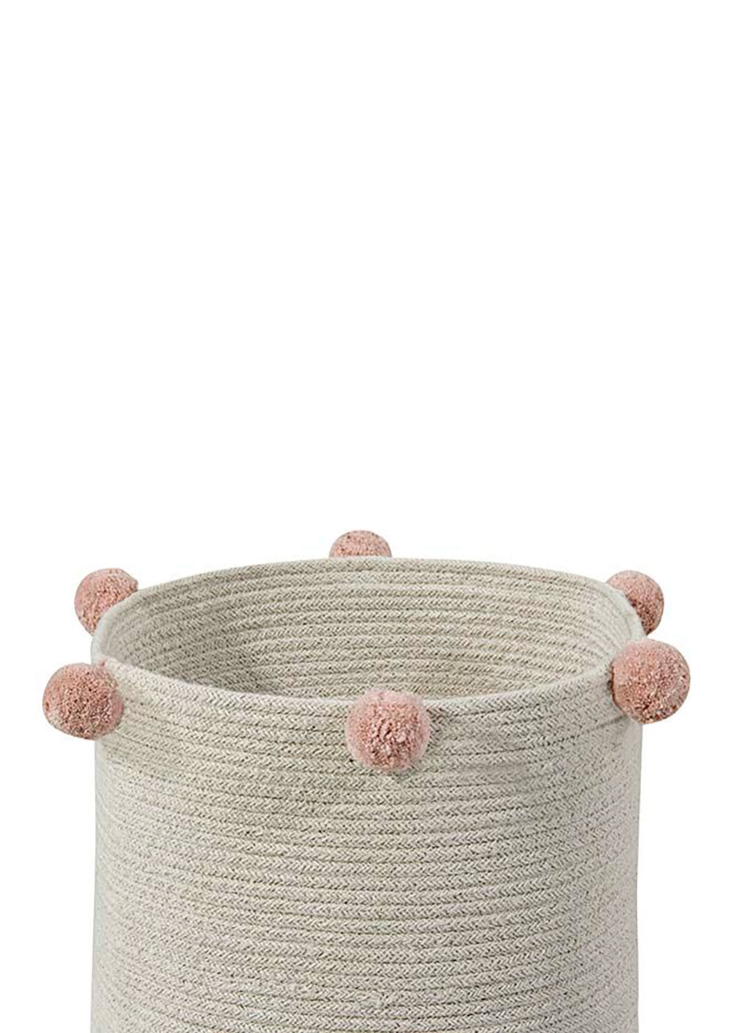 Lorena Canals - Child storage box - Basket Bubbly Natural - Nude