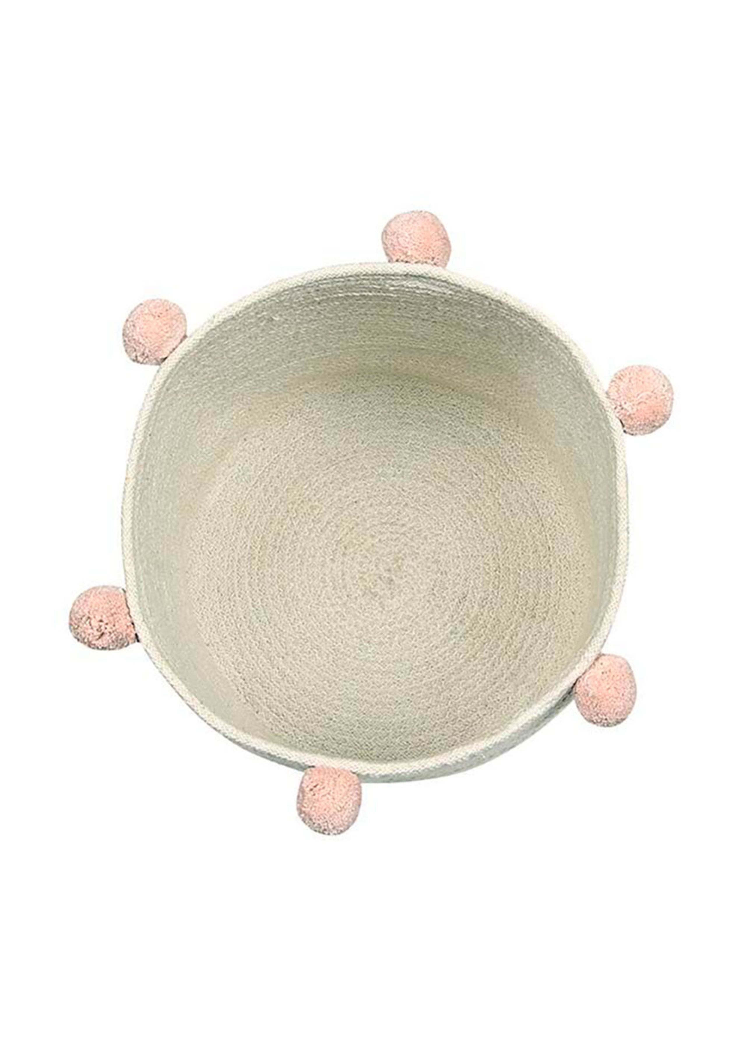 Lorena Canals - Child storage box - Basket Bubbly Natural - Nude