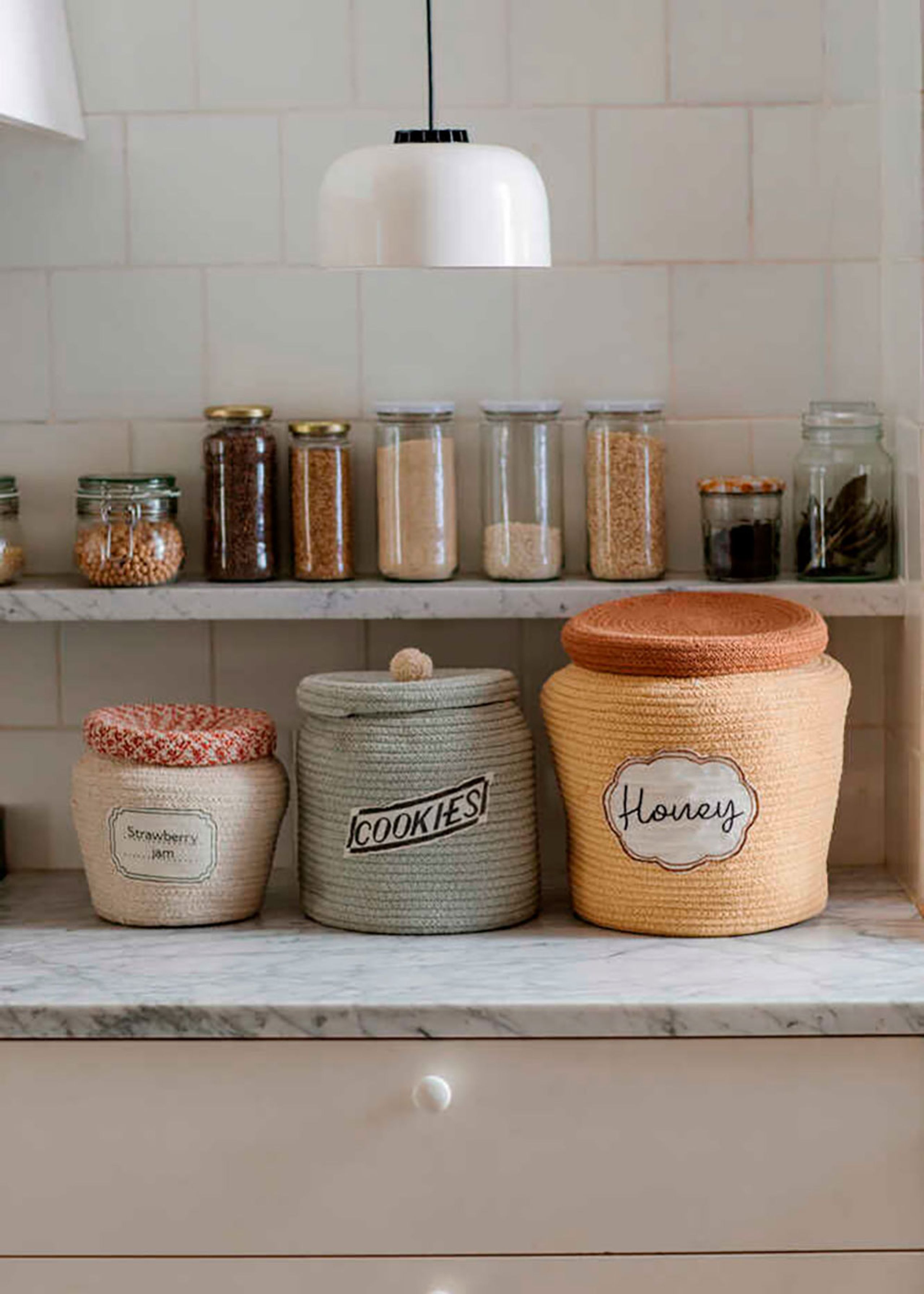 Lorena Canals - Child storage box - Basket Honey Pot - Honey Pot