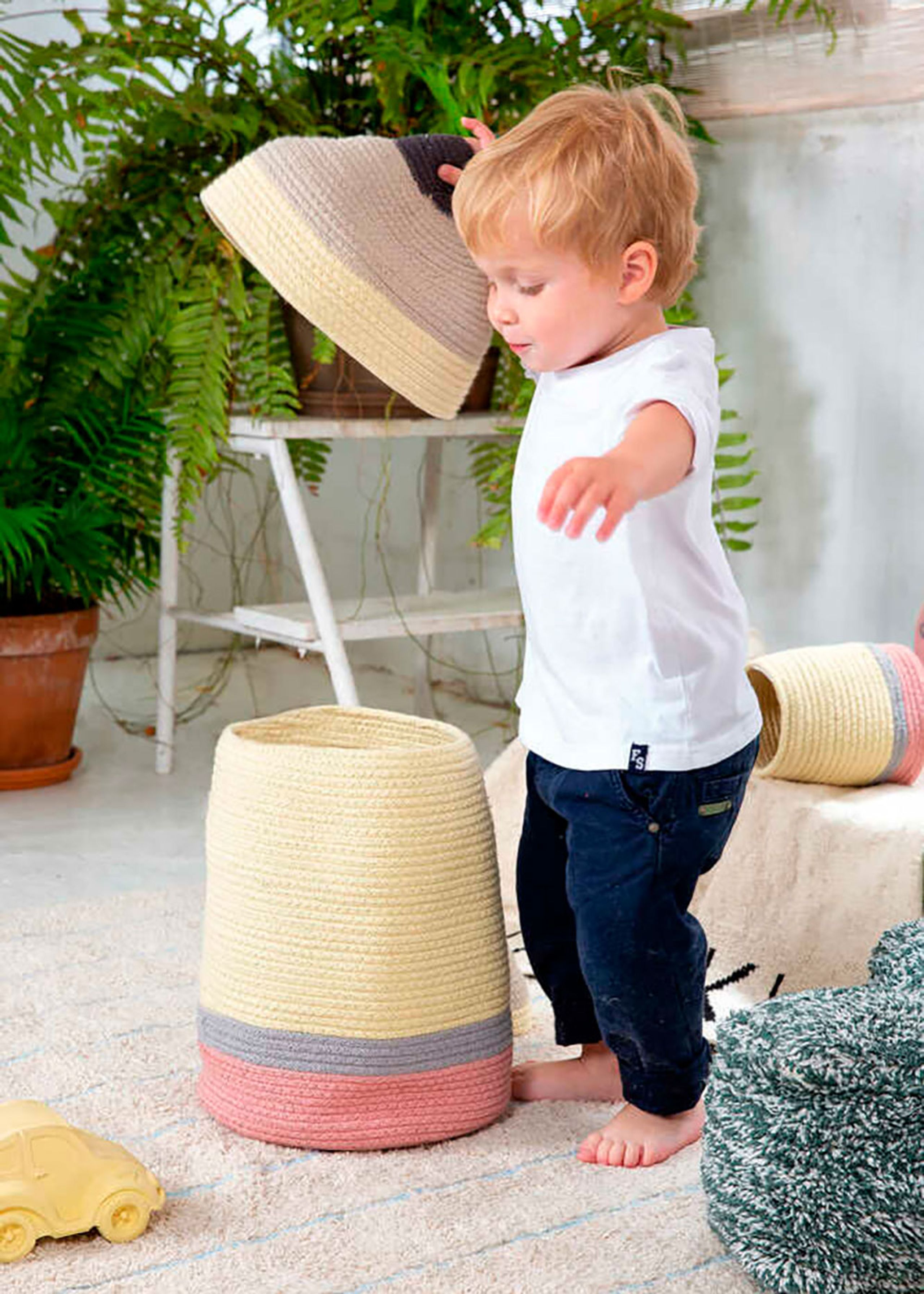 Lorena Canals - Child storage box - Basket Pencil - Large