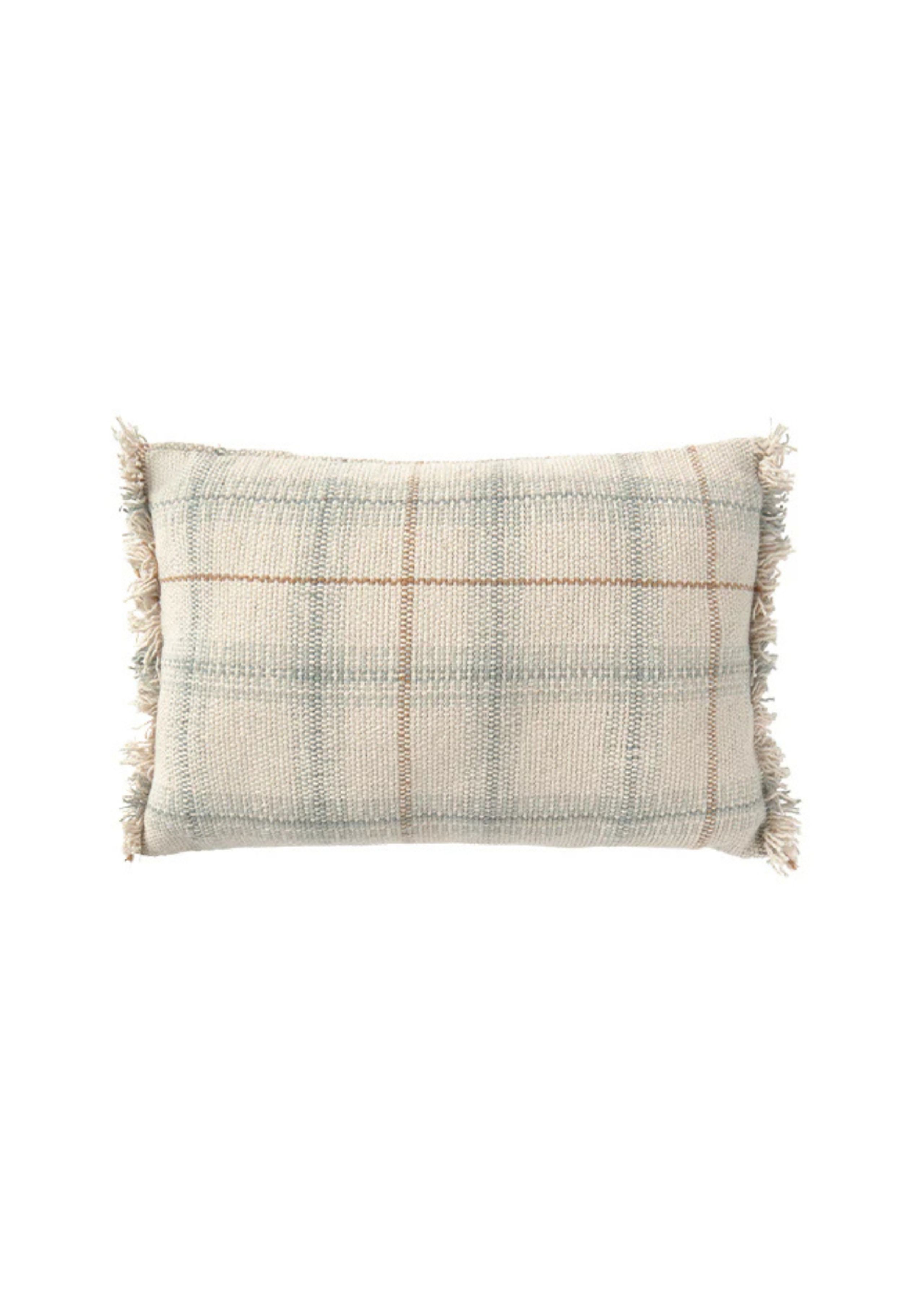 Lorena Canals - Kopfkissen für Kinder - Handloom Cushion - Blue Sage