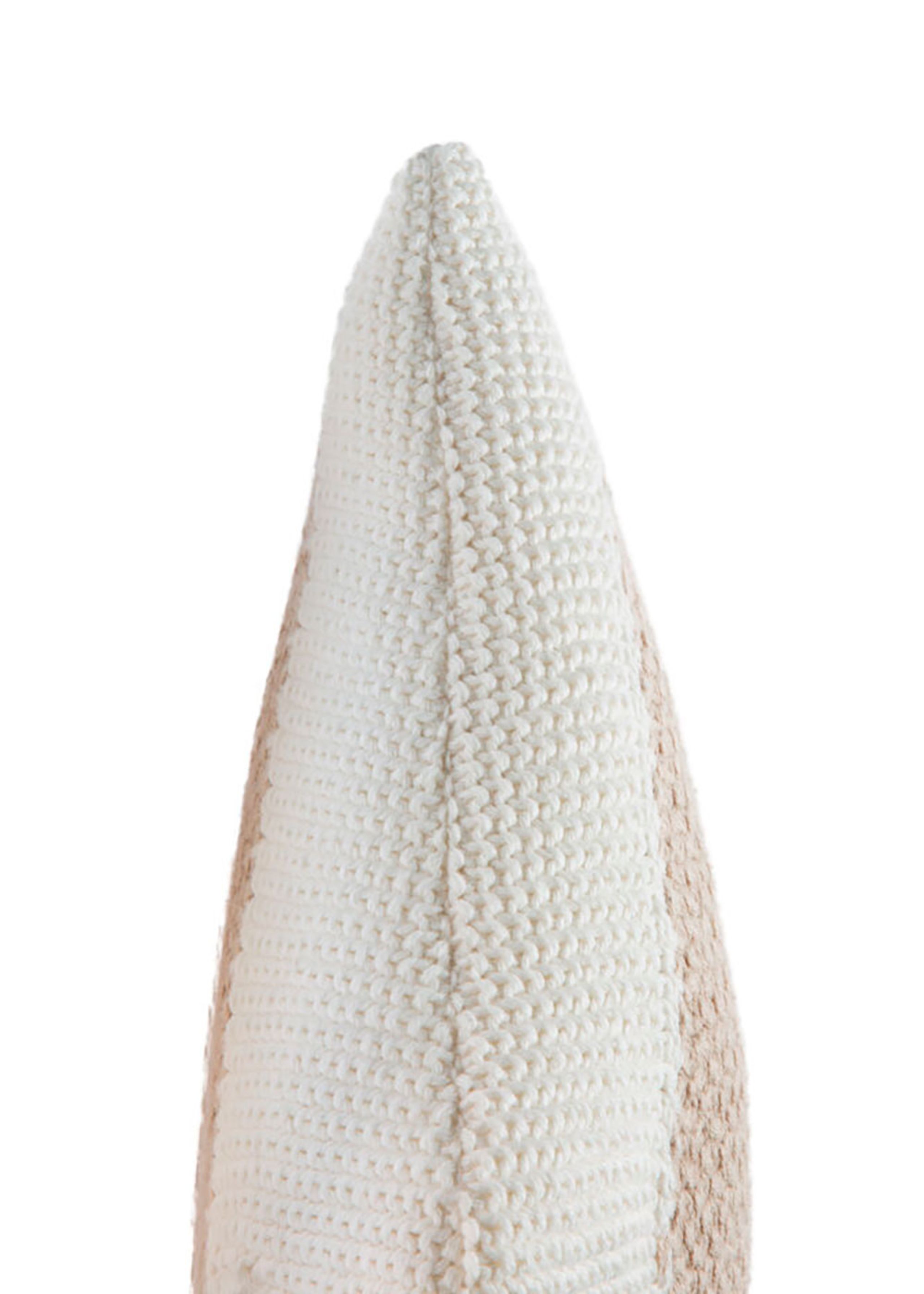 Lorena Canals - Kinderkussen - Knitted Cushion Candy - Ivory / Linen