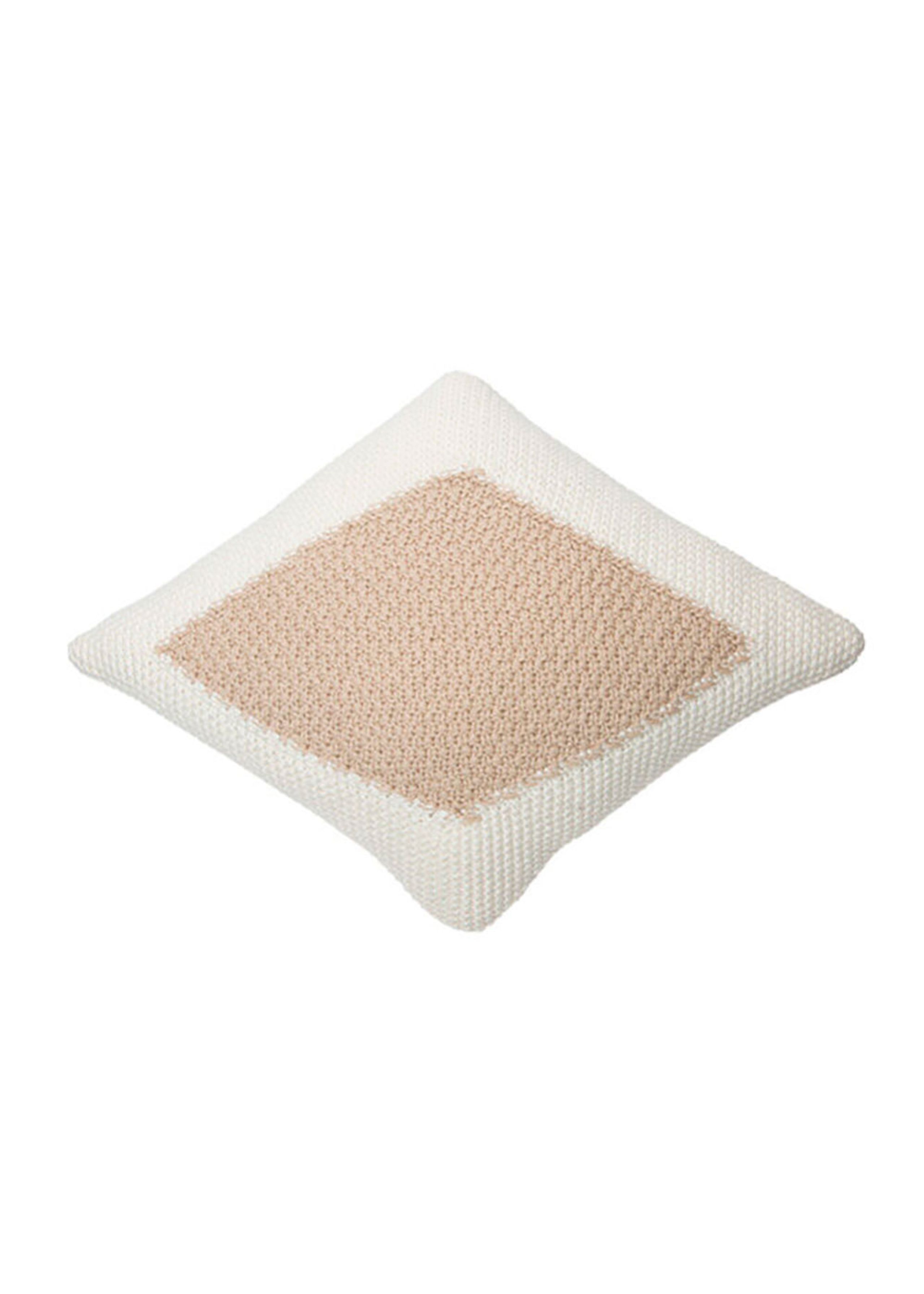 Lorena Canals - Kinderkussen - Knitted Cushion Candy - Ivory / Linen