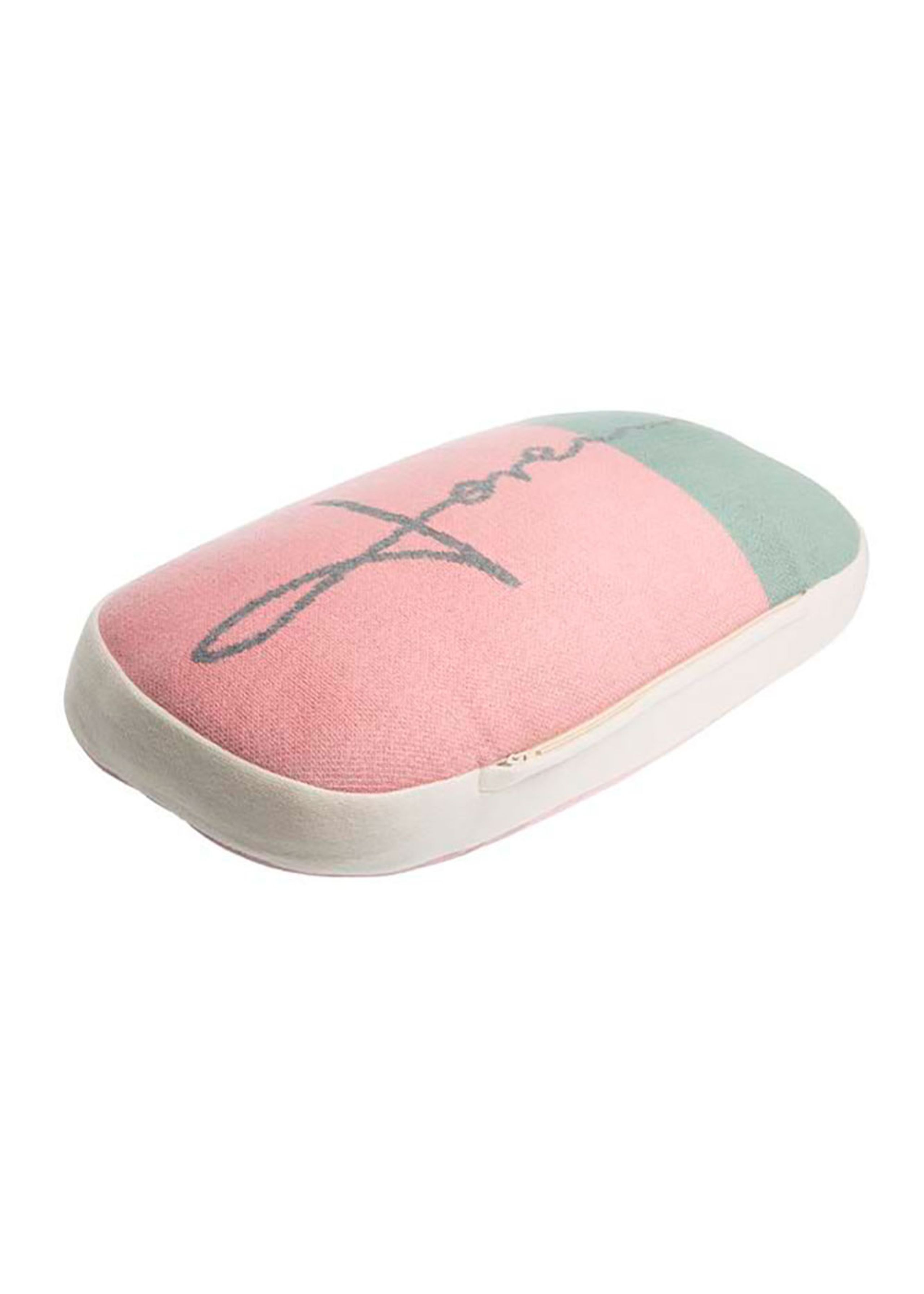 Lorena Canals - Children's pillow - Knitted Cushion - Eraser