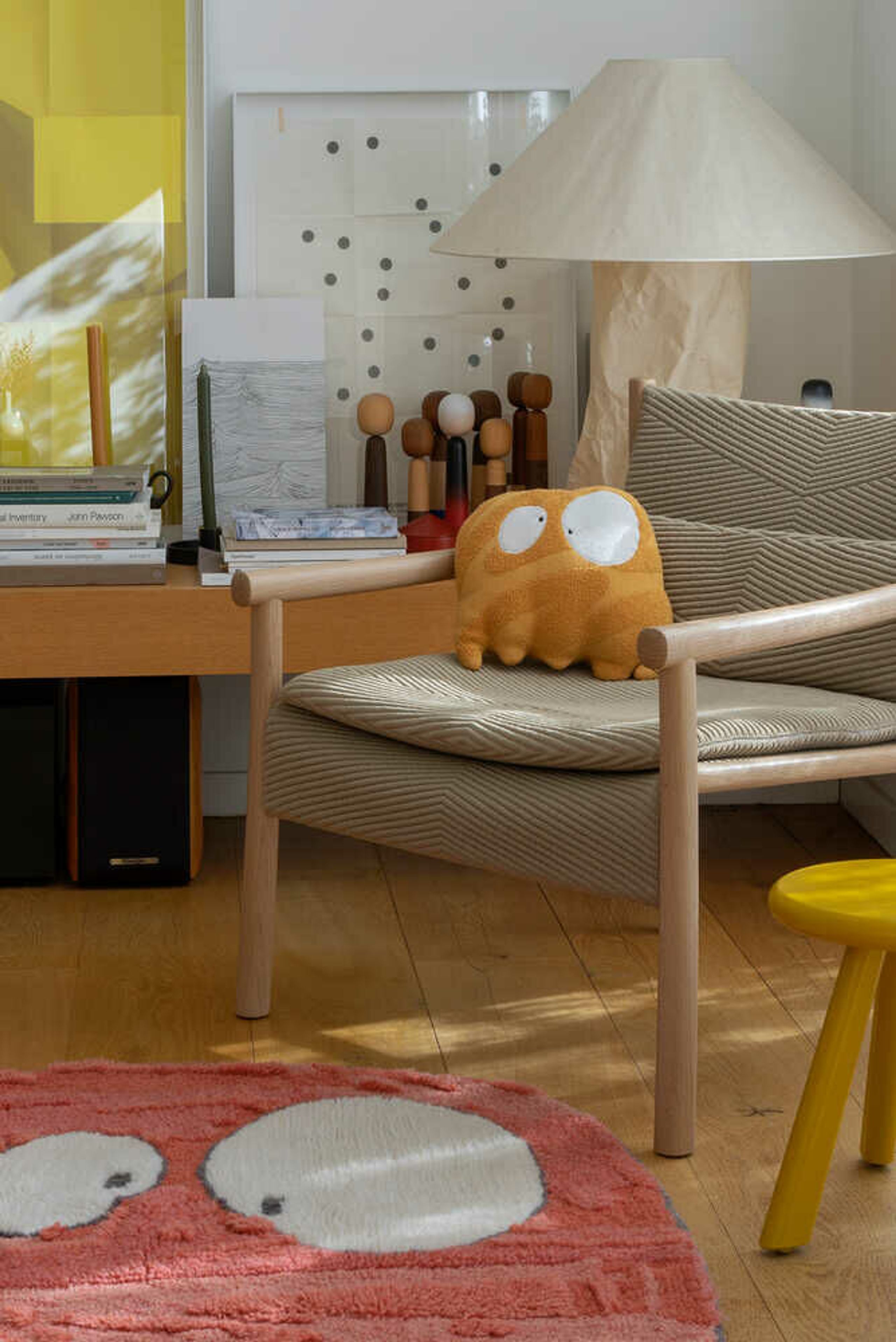 Lorena Canals - Children's pillow - Knitted Cushion - Edgar Plans - Ghosty