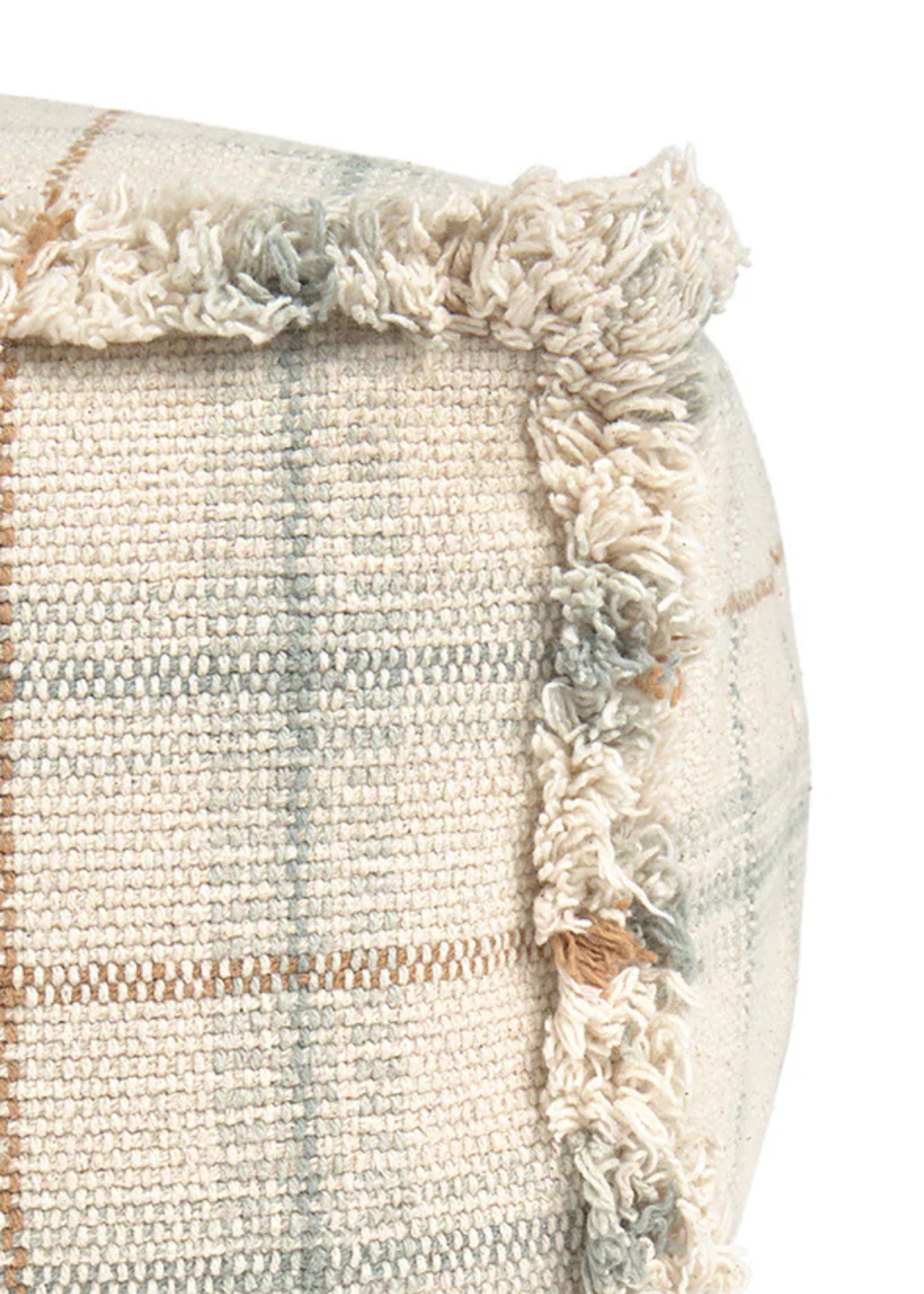 Lorena Canals - Pouf pour enfants - Handloom Pouf - Blue Sage