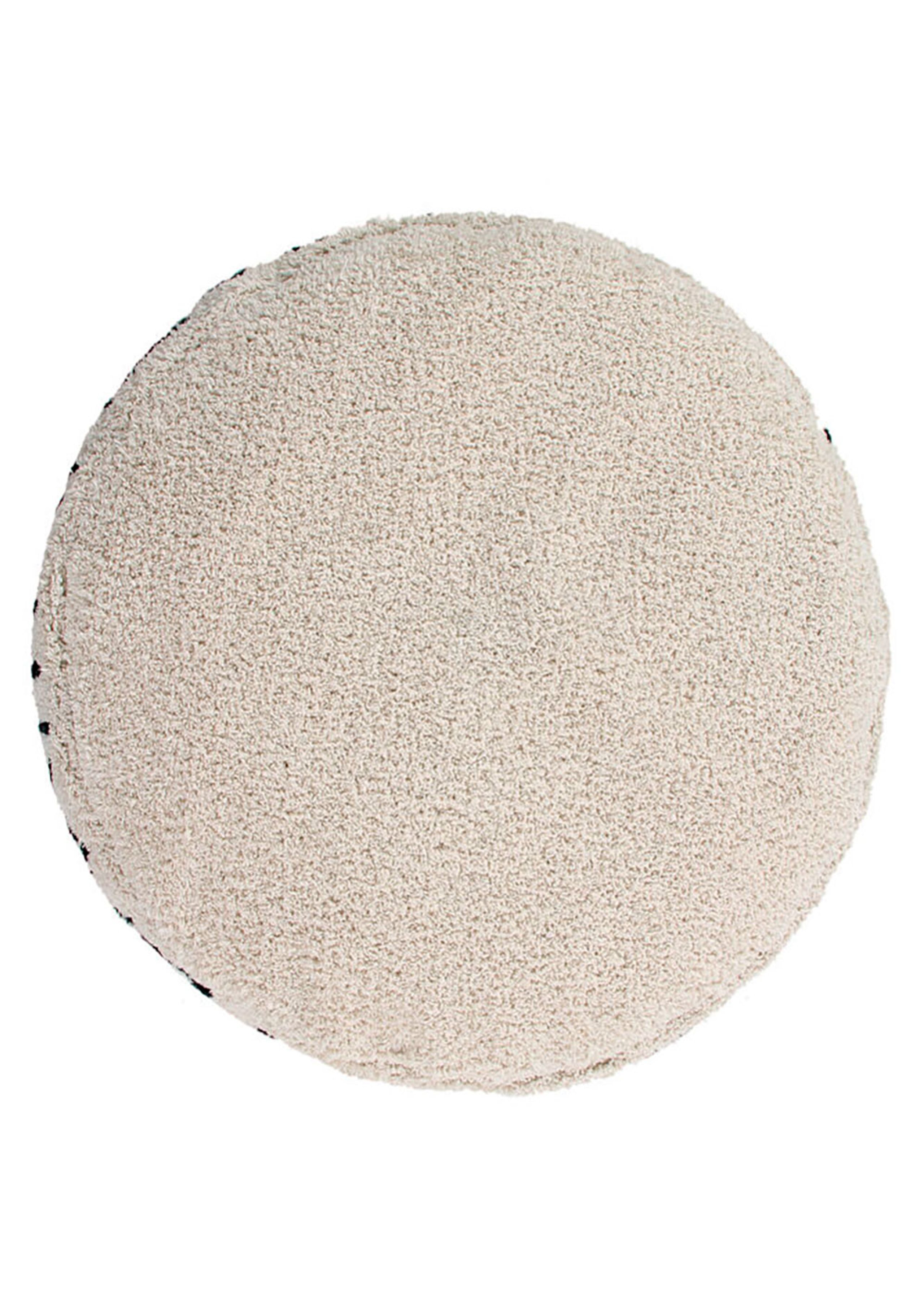 Lorena Canals - Pouf pour enfants - Pouf ABC Natural - Black - Natural - Black