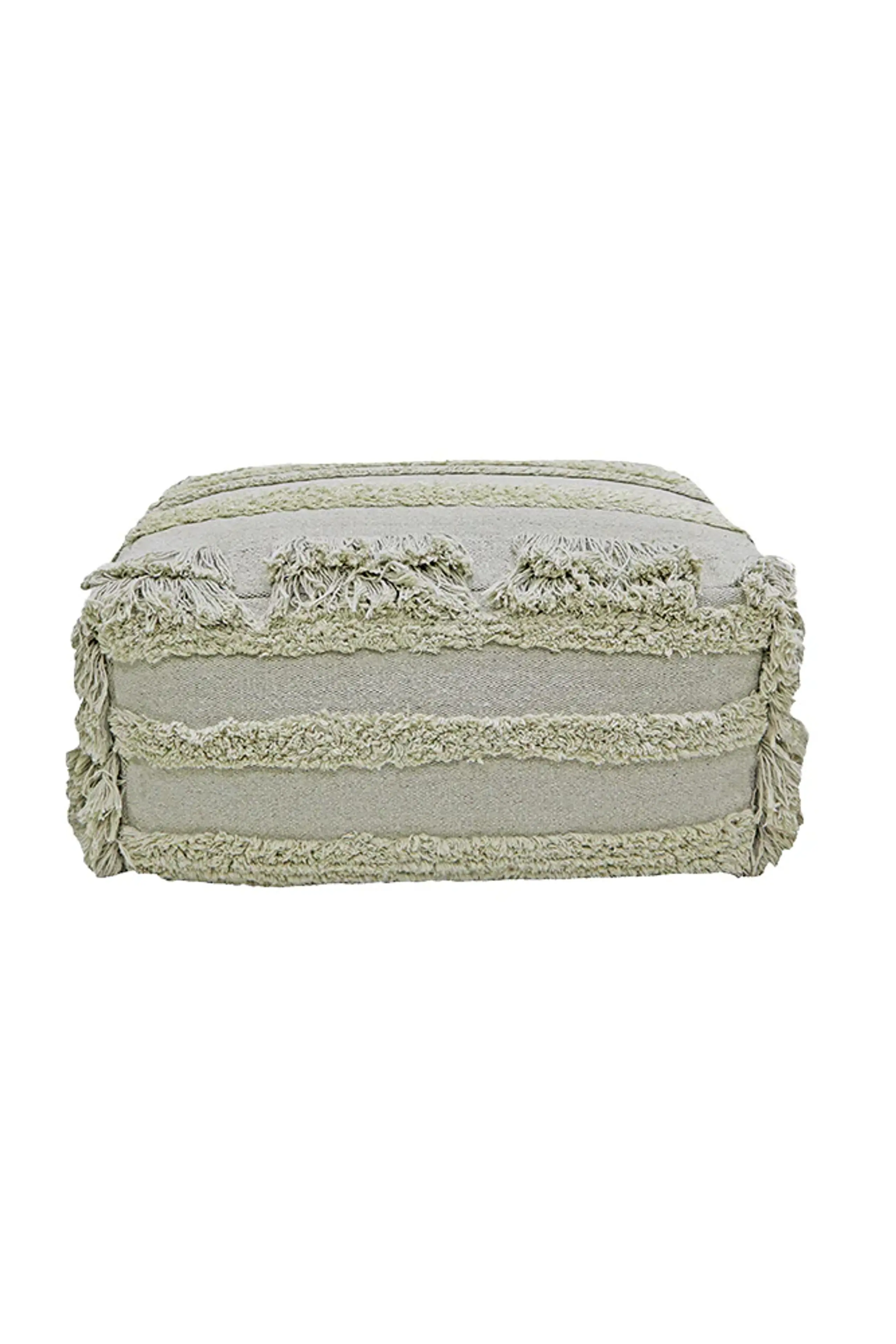 Lorena Canals - Puf para niños - Pouf Air - Olive/Brown