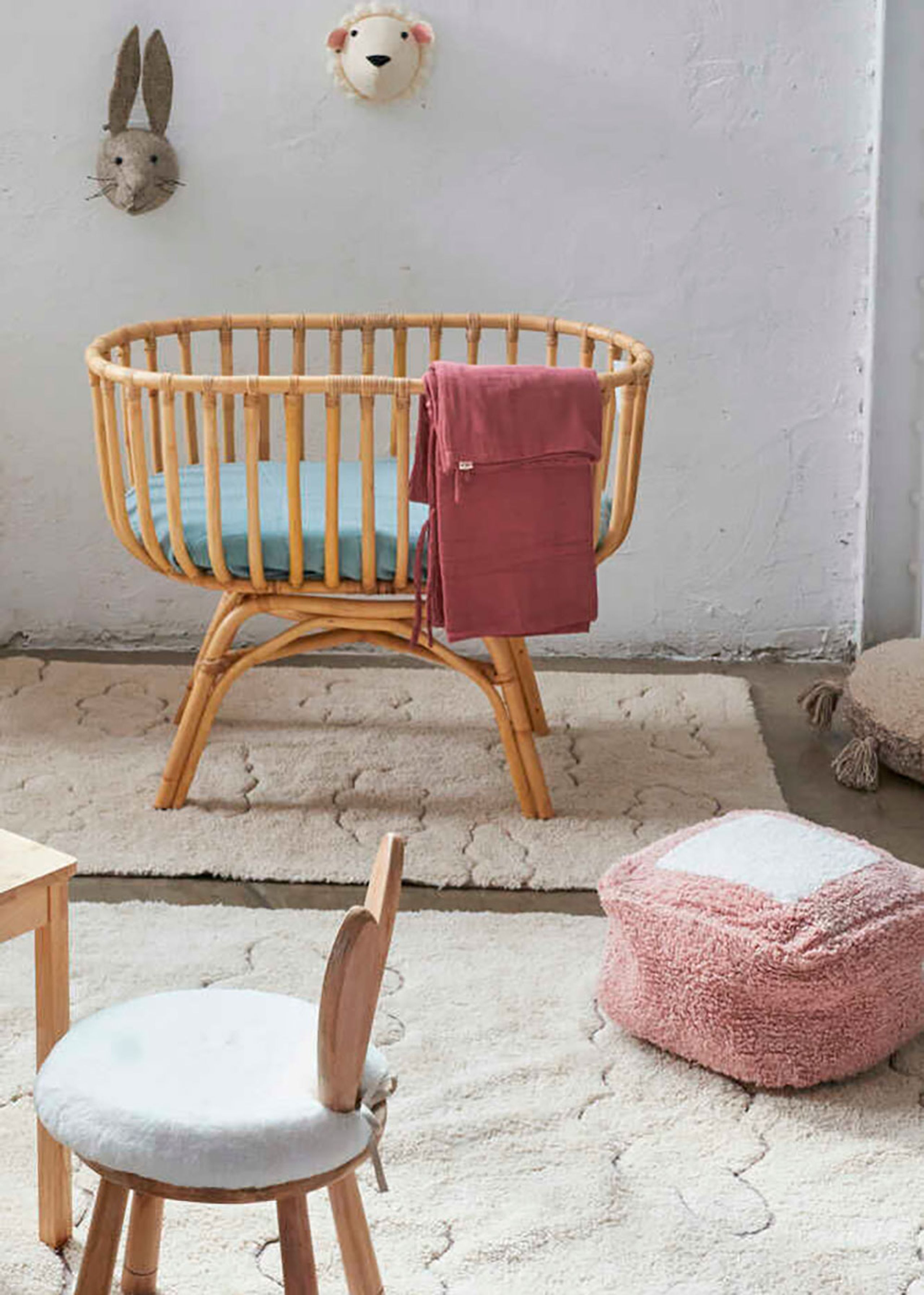 Lorena Canals - Børnepuf - Pouf Marshmallow - Vintage Nude