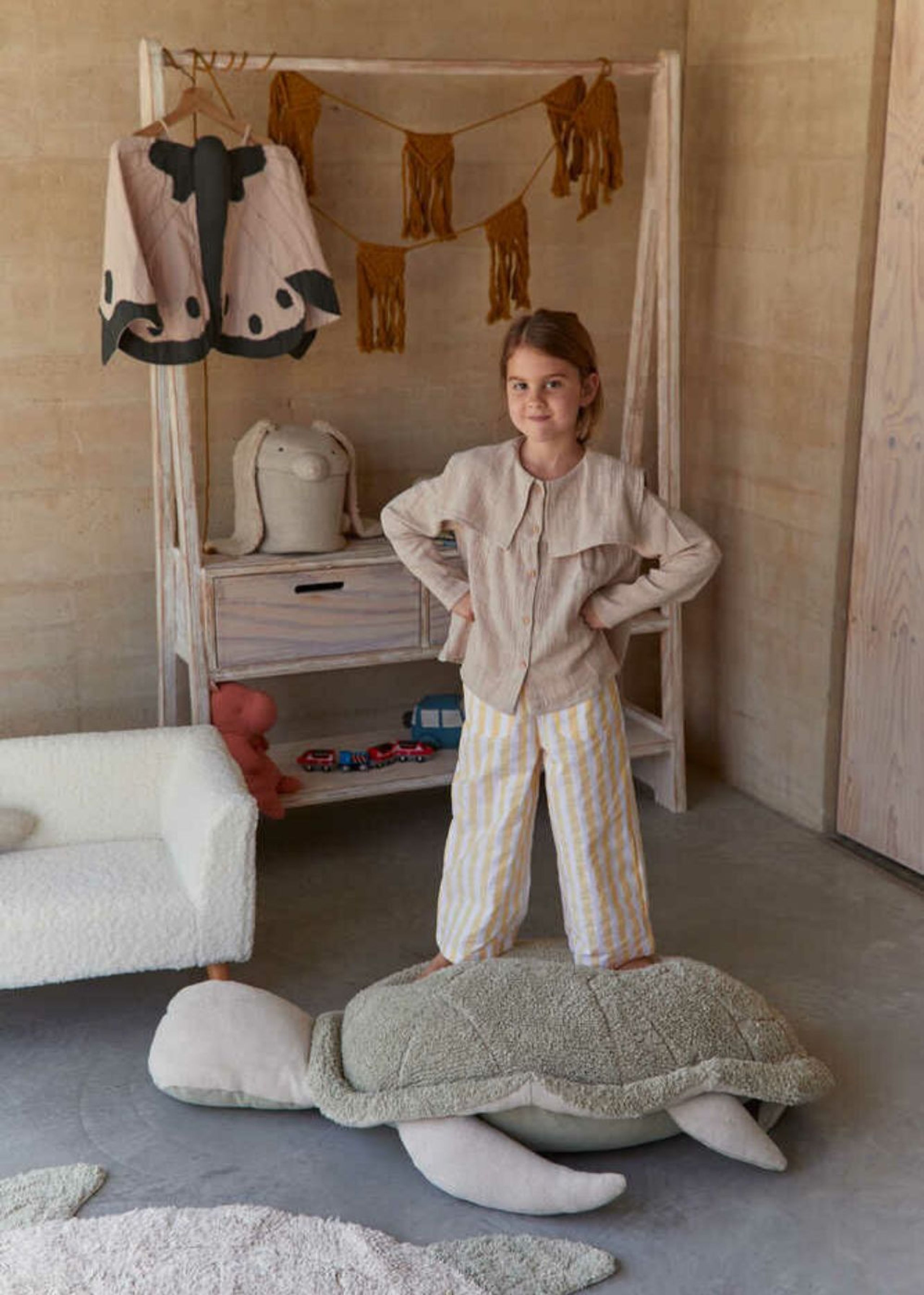 Lorena Canals - Children's Pouf - Pouf Mrs. Turtle - Turtle