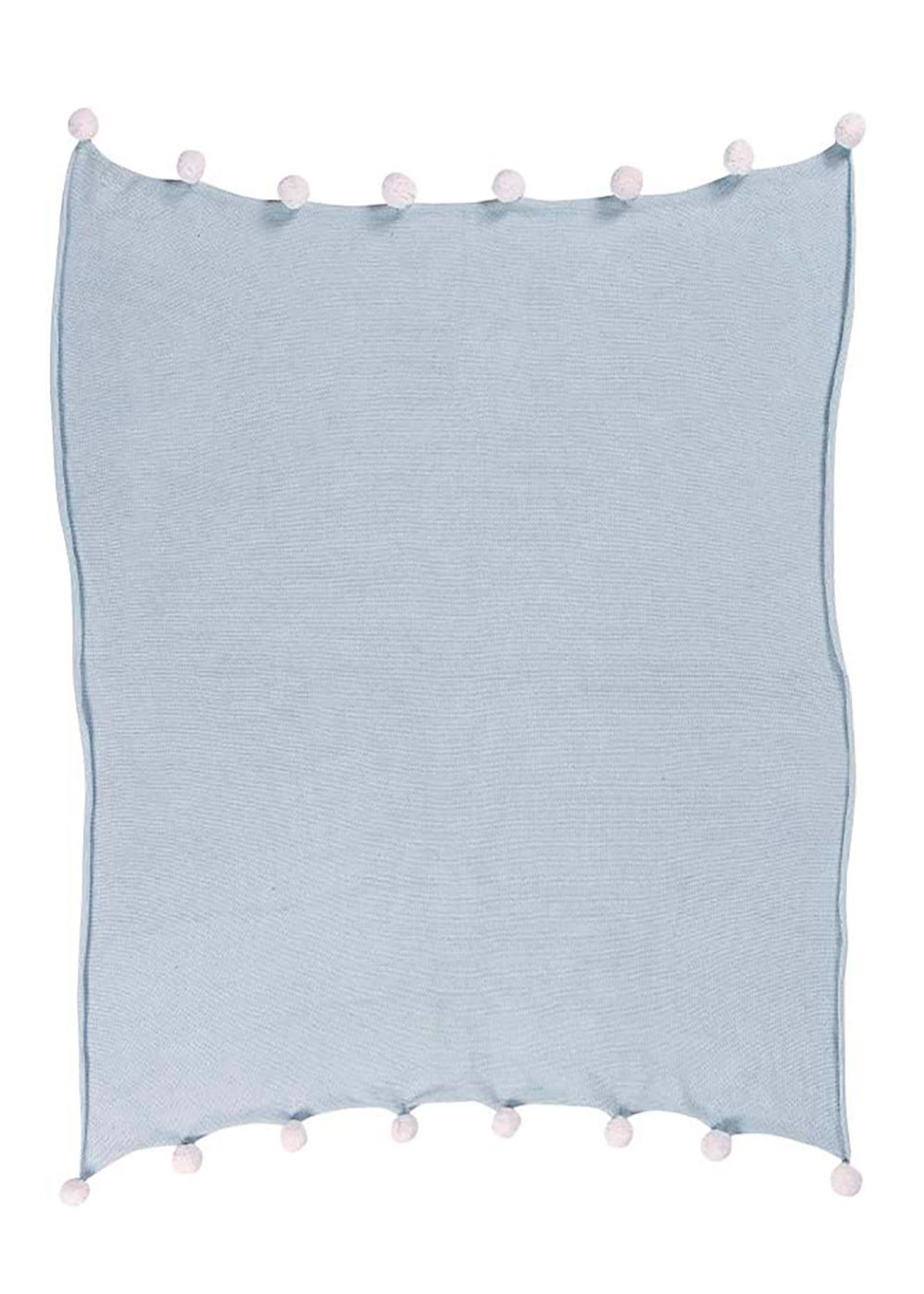 Lorena Canals - Children's blanket - Baby Blanket Bubbly - Soft Blue