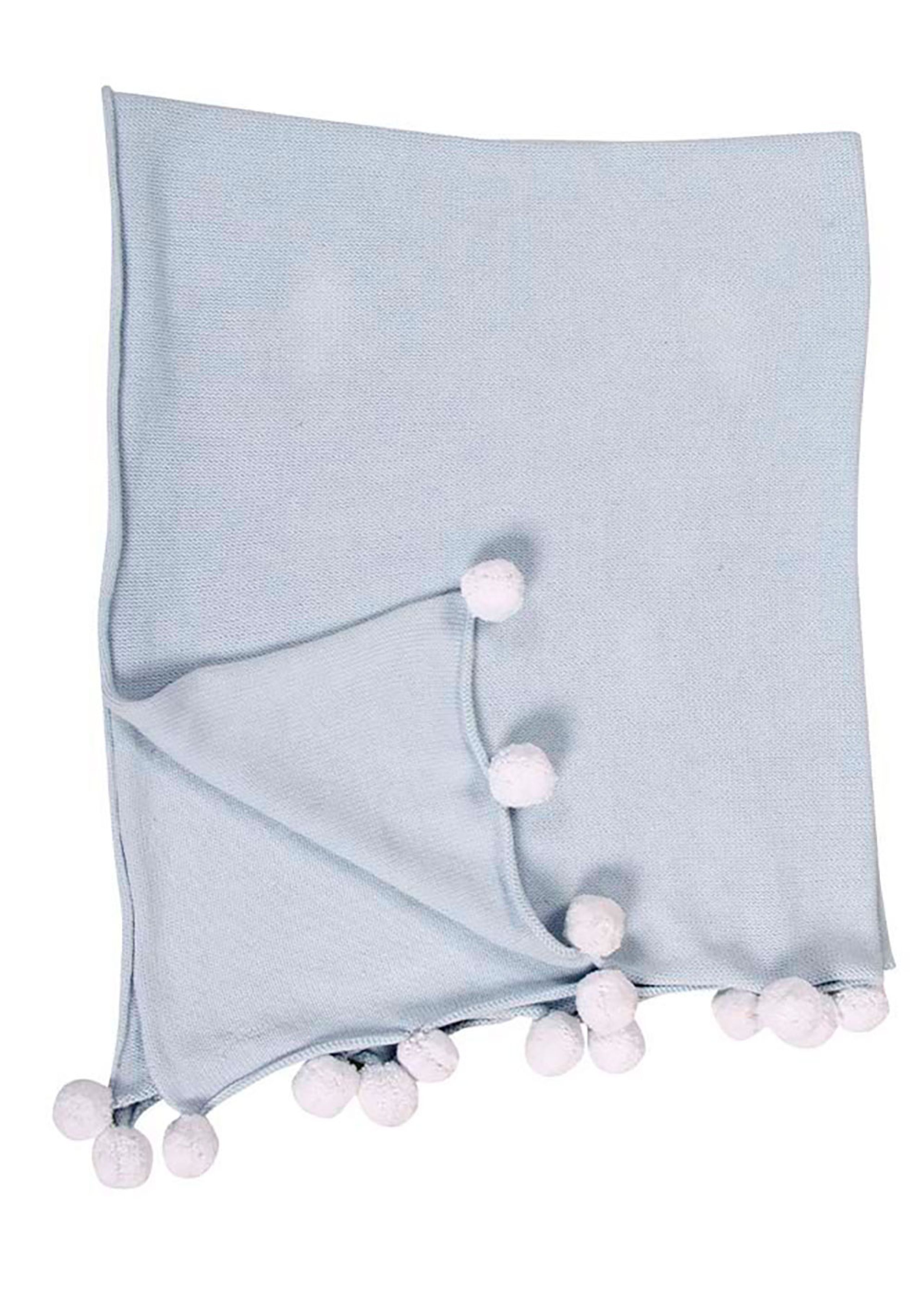 Lorena Canals - Children's blanket - Baby Blanket Bubbly - Soft Blue