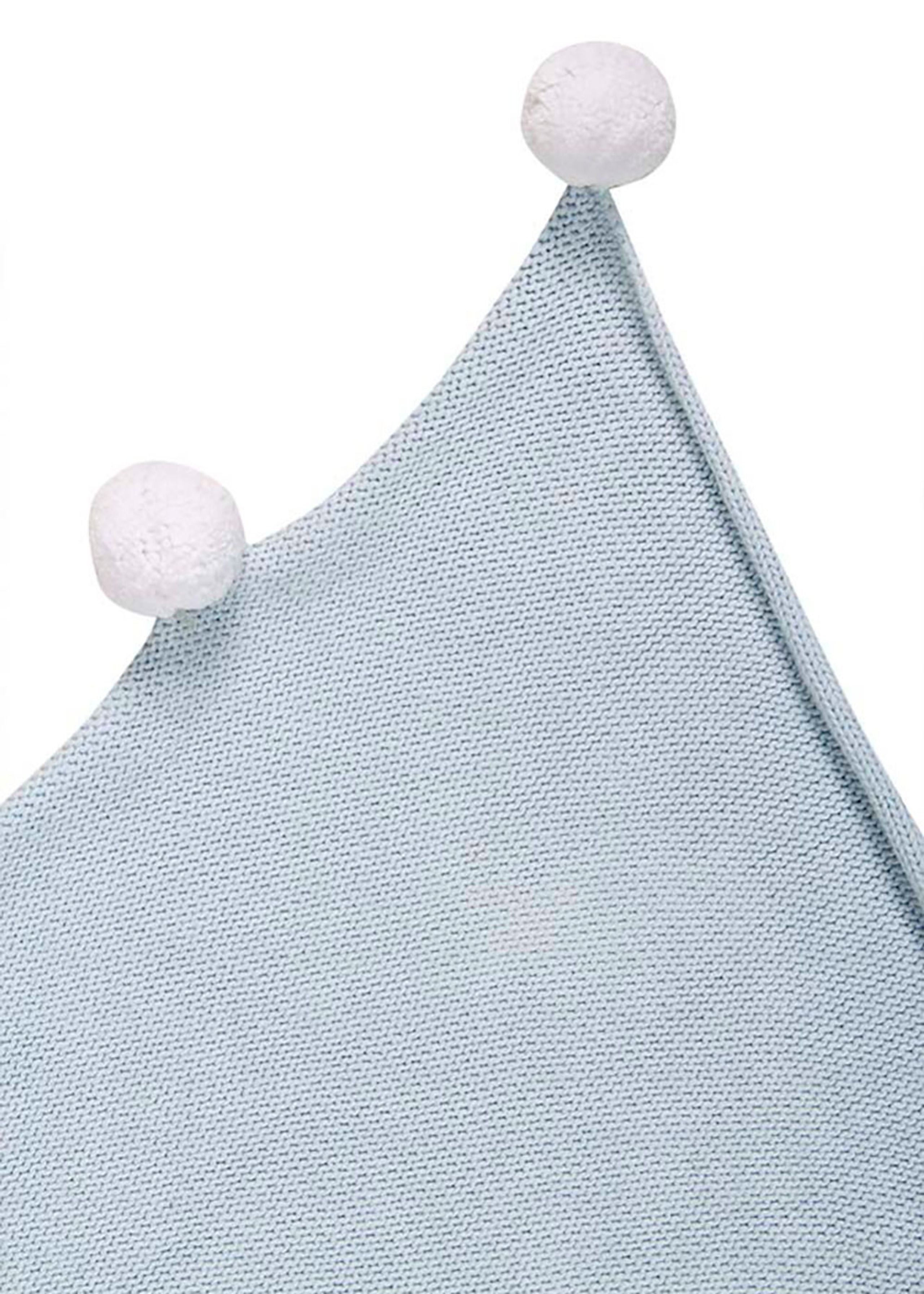Lorena Canals - Children's blanket - Baby Blanket Bubbly - Soft Blue
