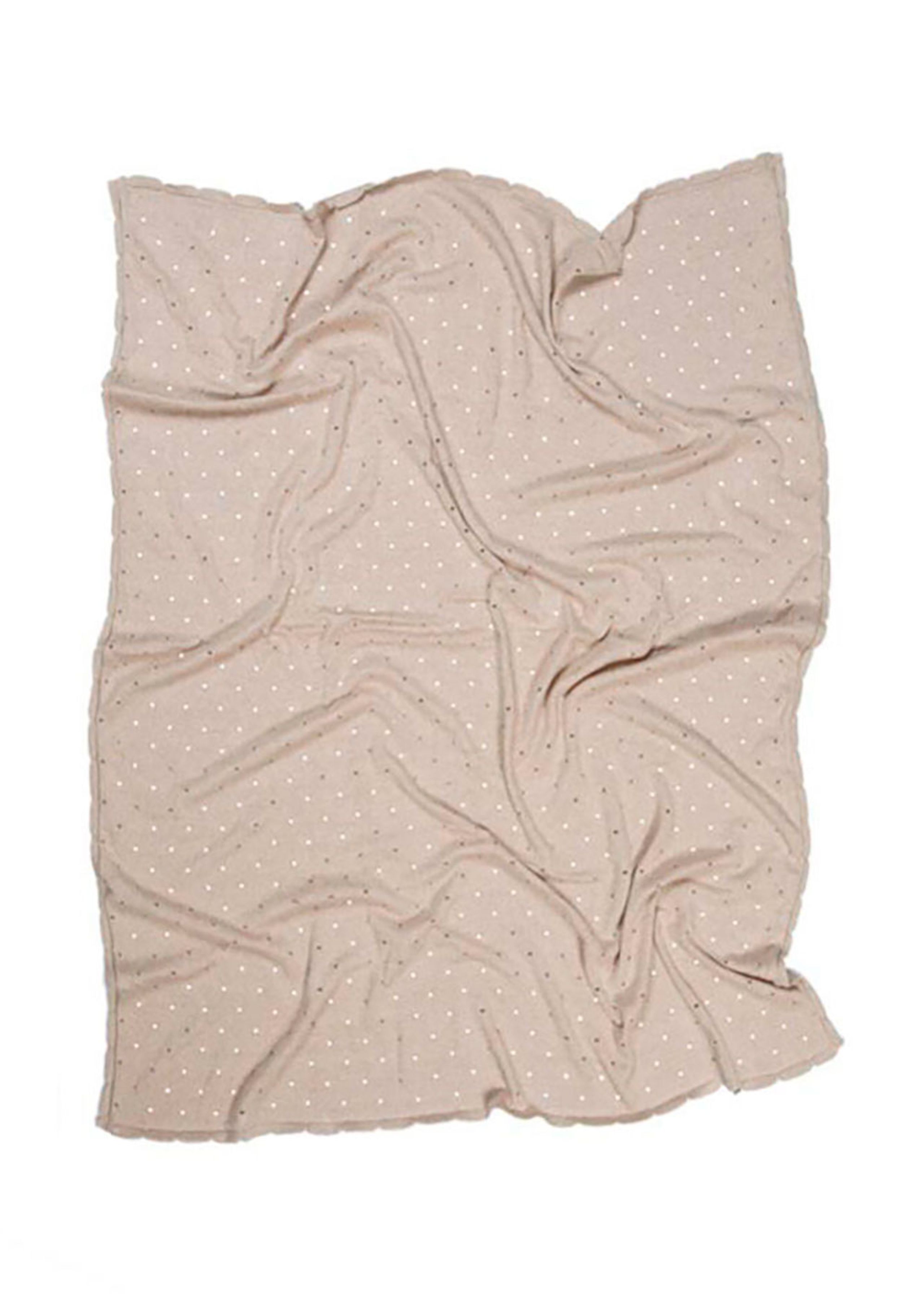 Lorena Canals - Koc dla dzieci - Knitted Baby Blanket - Dune White