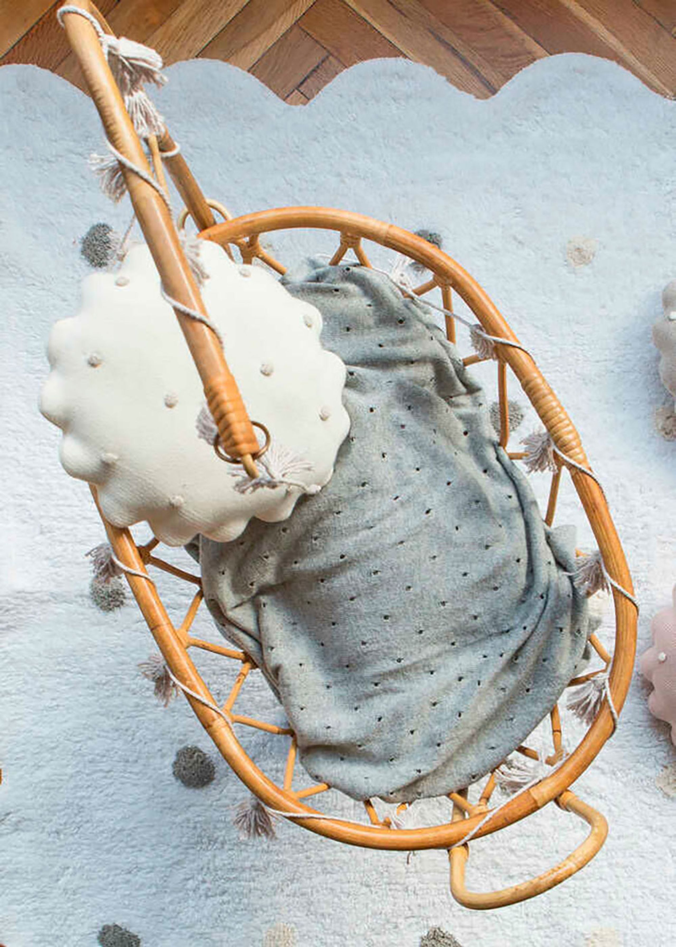 Lorena Canals - Couverture pour enfants - Knitted Baby Blanket - Grey