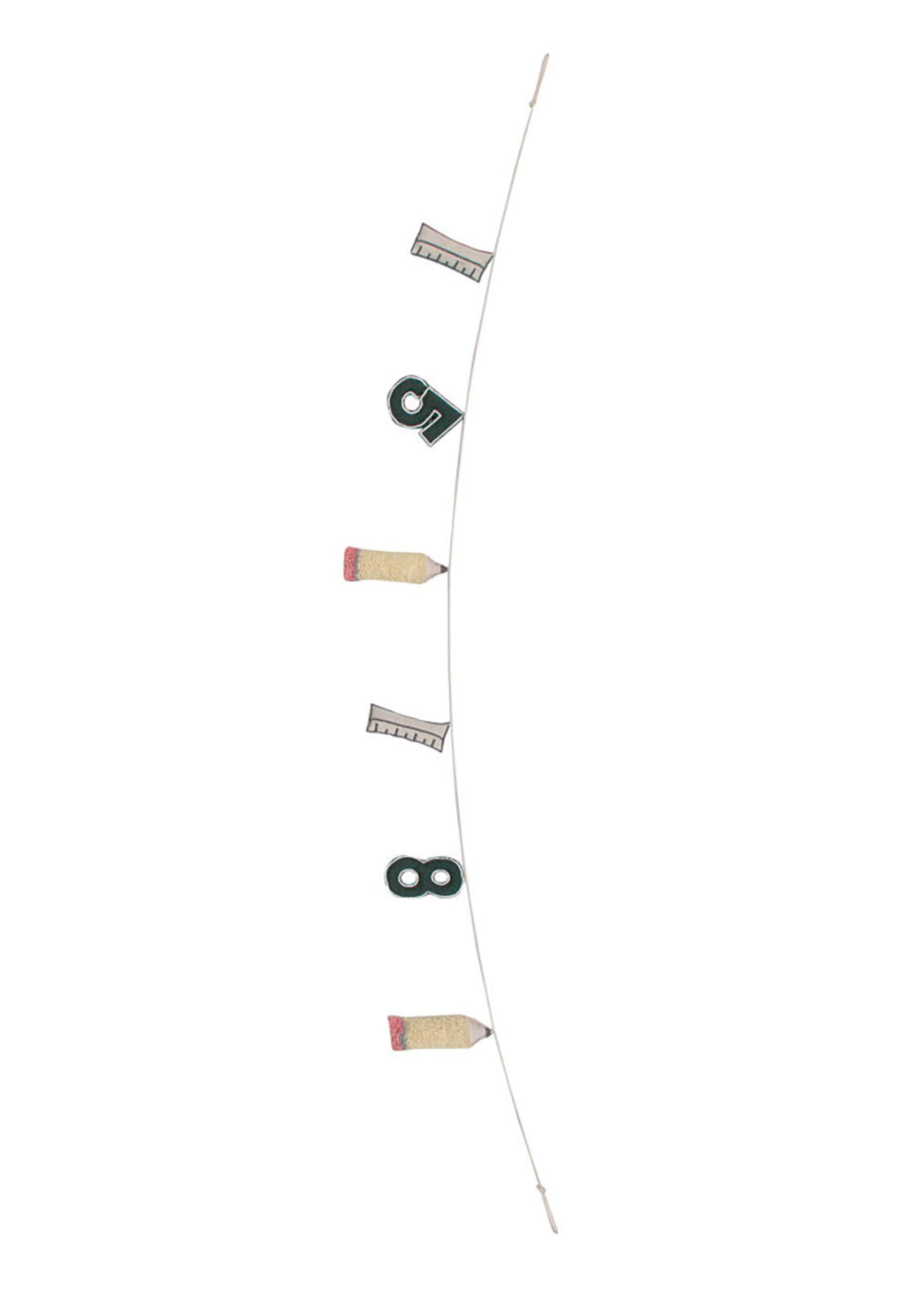 Lorena Canals - Decoración infantil de pared - Garland School - School