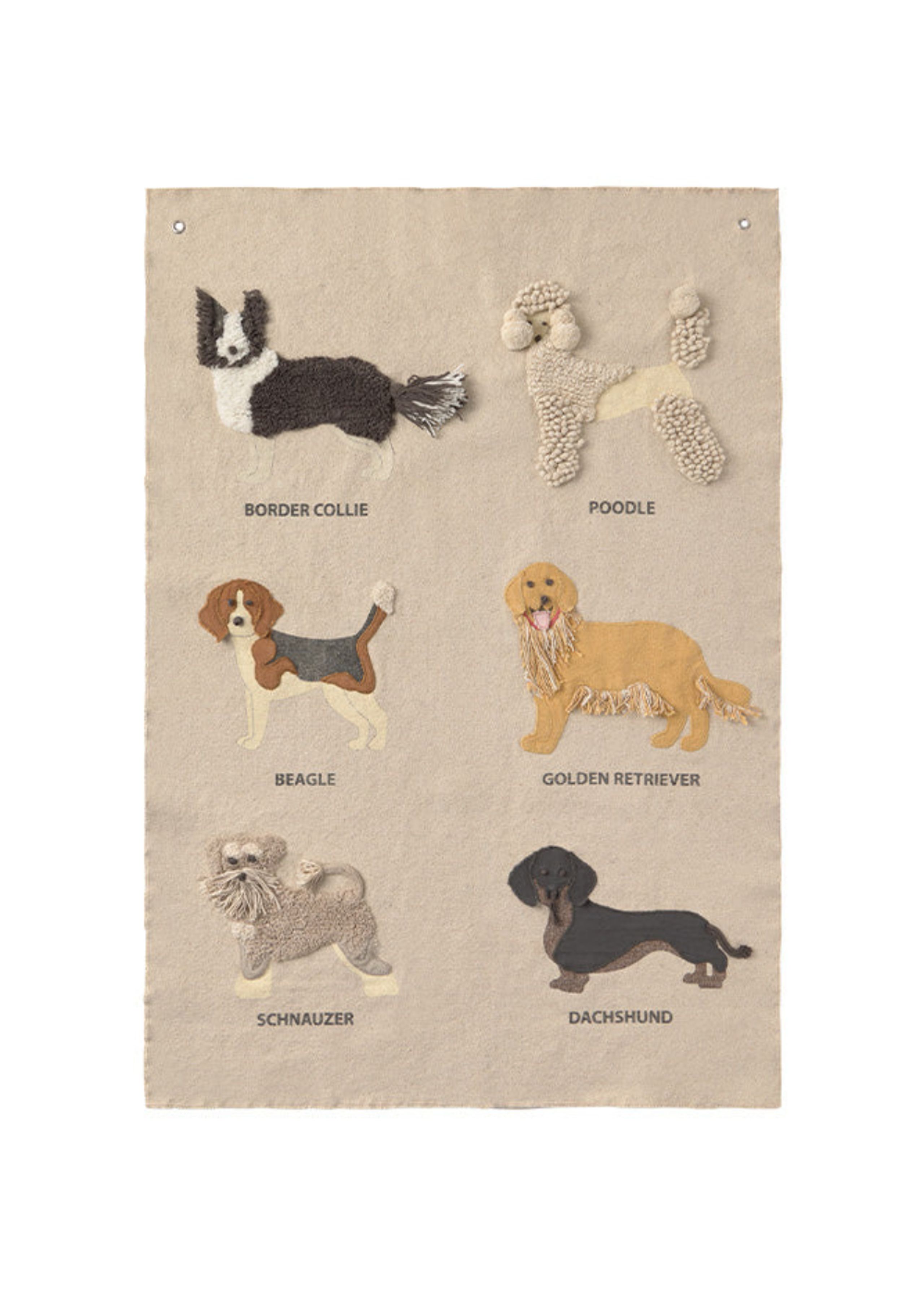 Lorena Canals - Children's wall decoration - Wall Hanger Dogs - Dogs