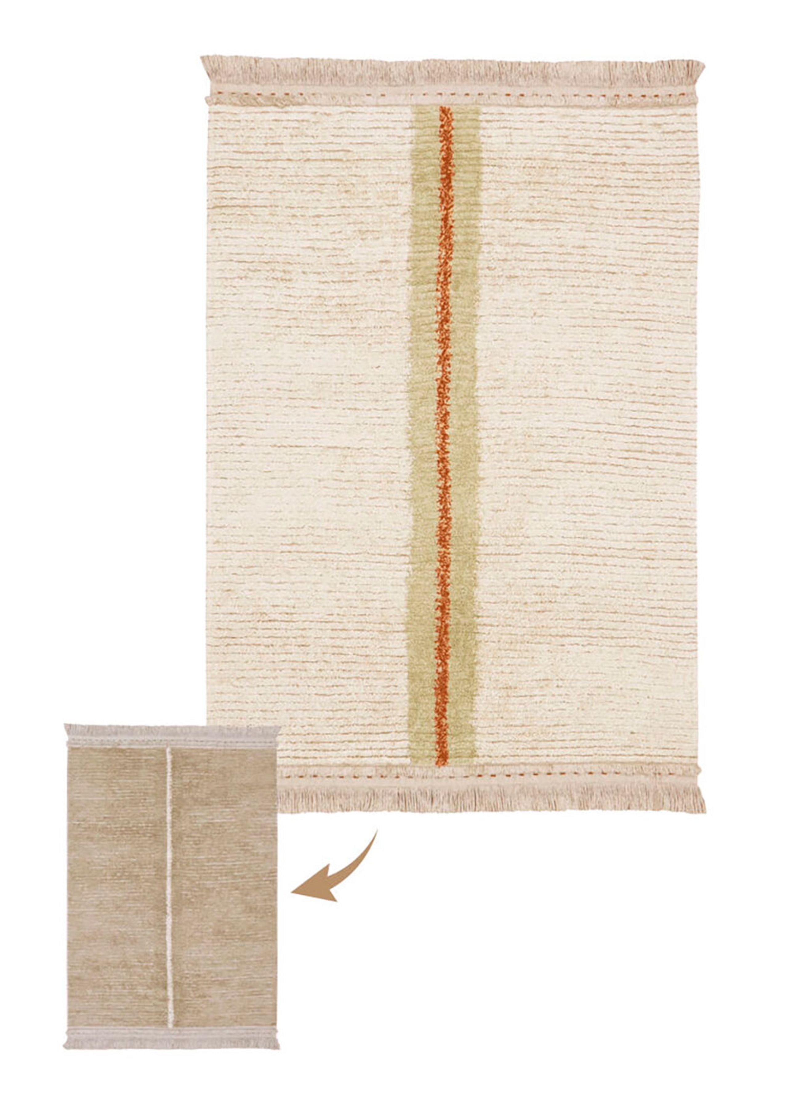 Lorena Canals - Tappeto - Reversible Rug Duetto Sage - Sage