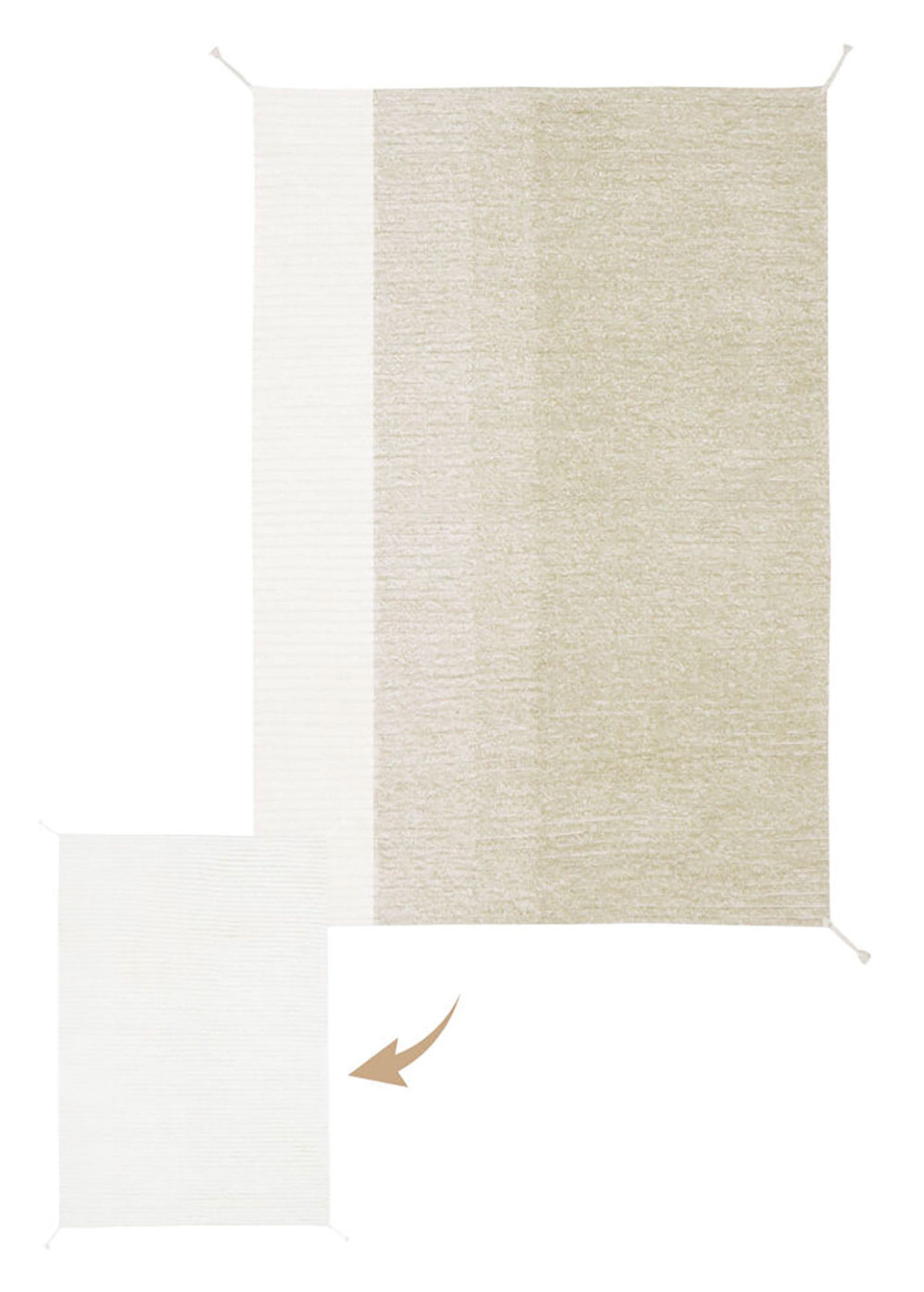 Lorena Canals - Teppich - Reversible Rug Gelato Green - Green